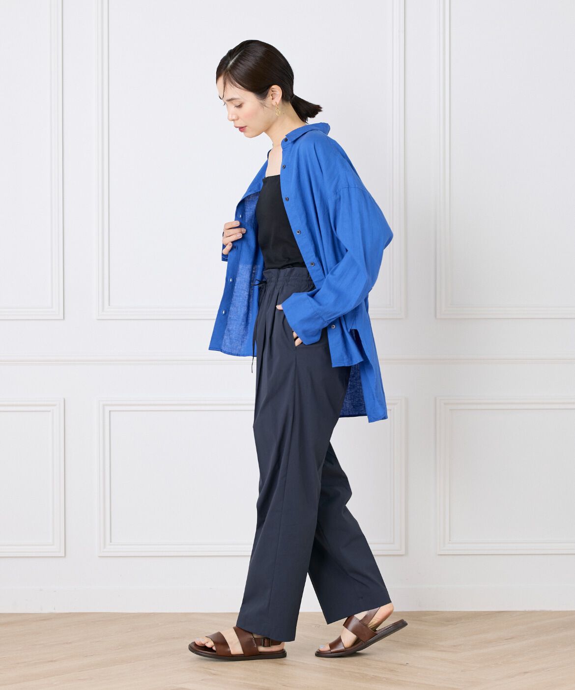 DAY by DAY it&rsquo;s international「オーバーサイズリネンシャツ《FUDGE 7月号掲載商品》」|シャツ・ブラウス|