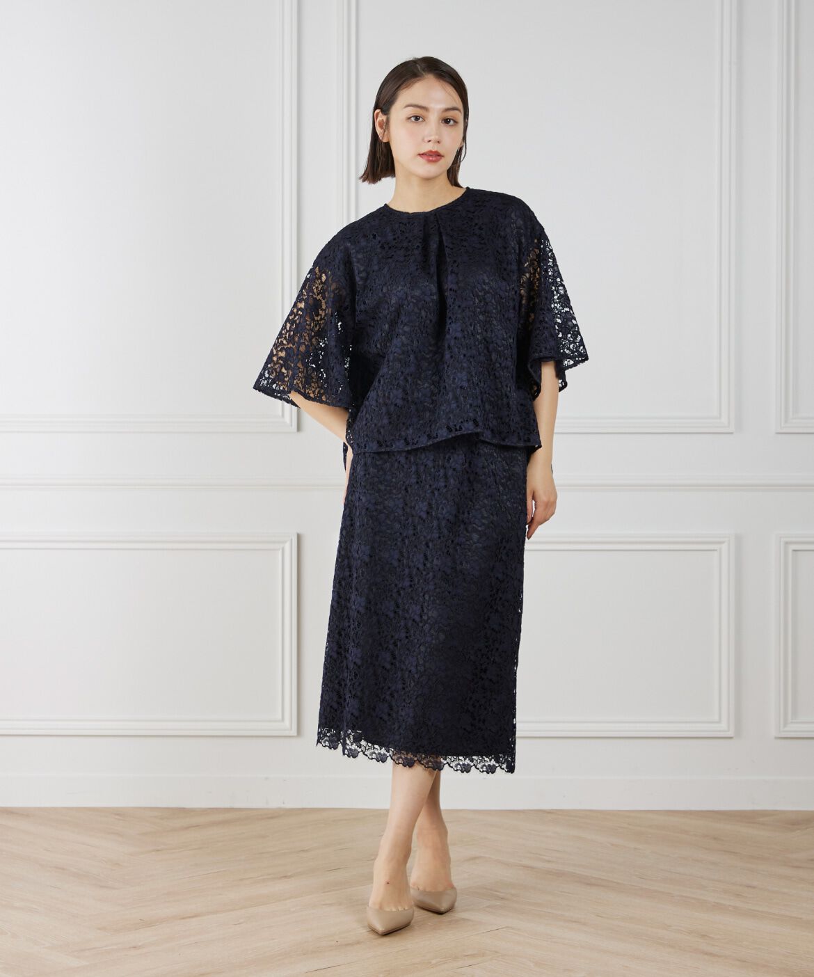 7-IDconcept.「レースブラウス」|シャツ・ブラウス|