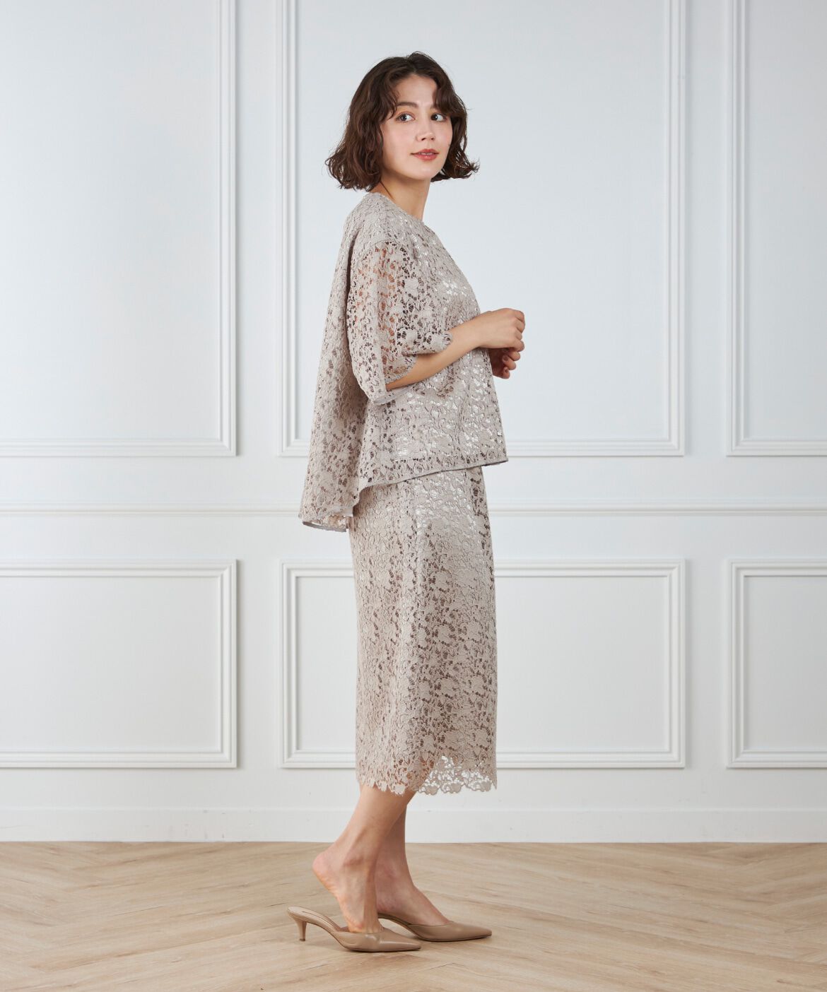 7-IDconcept.「レースブラウス」|シャツ・ブラウス|