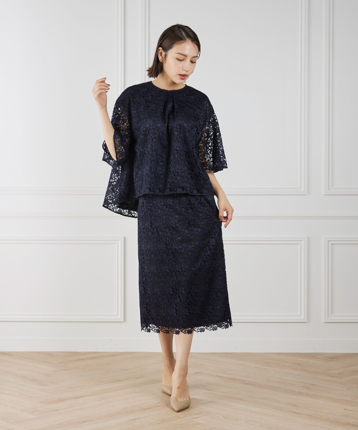 7-IDconcept.「レースブラウス」|シャツ・ブラウス|