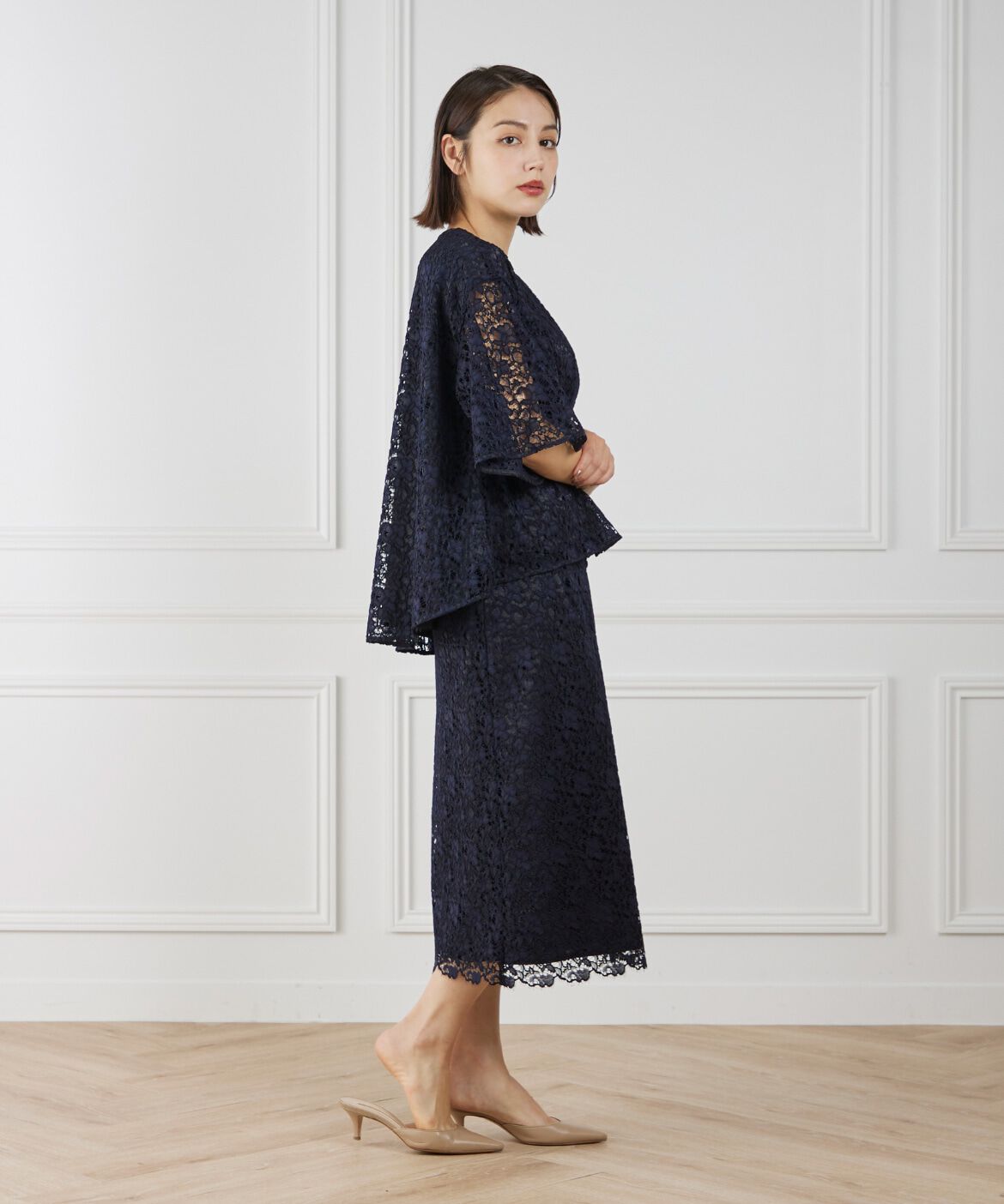 7-IDconcept.「レースブラウス」|シャツ・ブラウス|