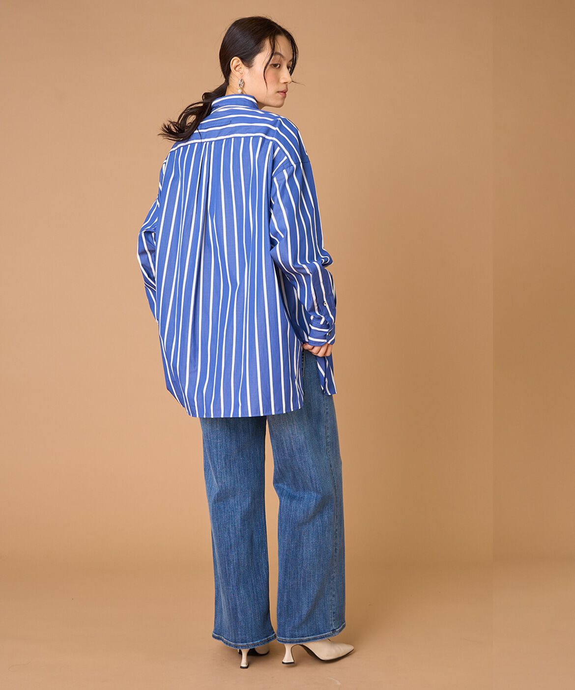 INED「TICCA スクエアビックシャツ TBEA-103」|シャツ・ブラウス|