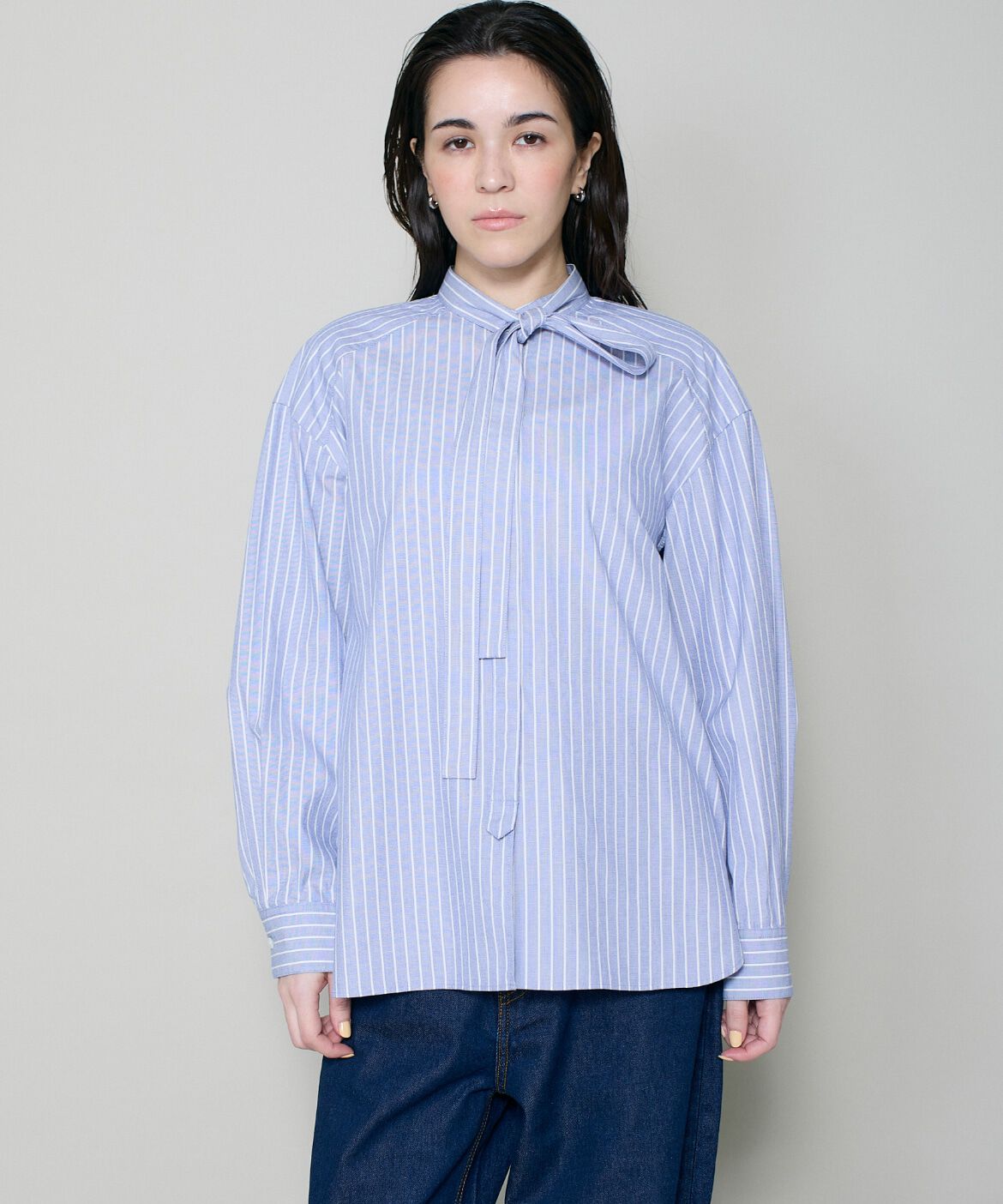 DAY by DAY it&rsquo;s international「ボウタイ付きオックスシャツブラウス」|シャツ・ブラウス|