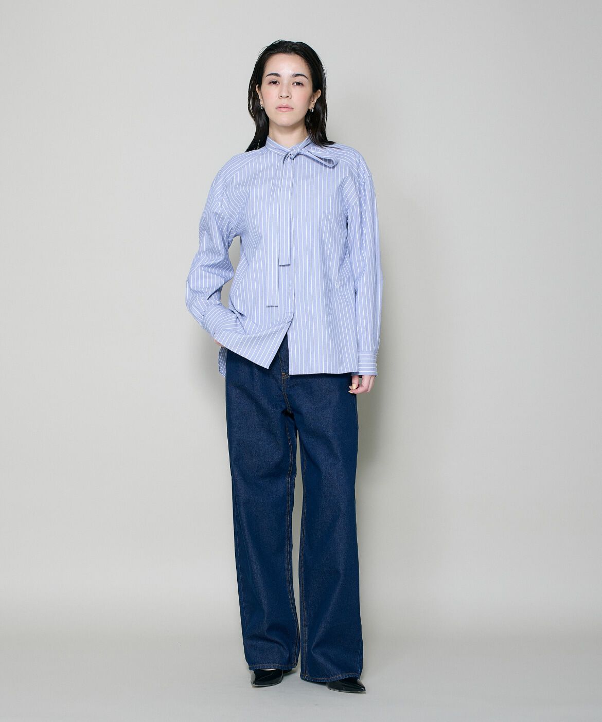 DAY by DAY it&rsquo;s international「ボウタイ付きオックスシャツブラウス」|シャツ・ブラウス|