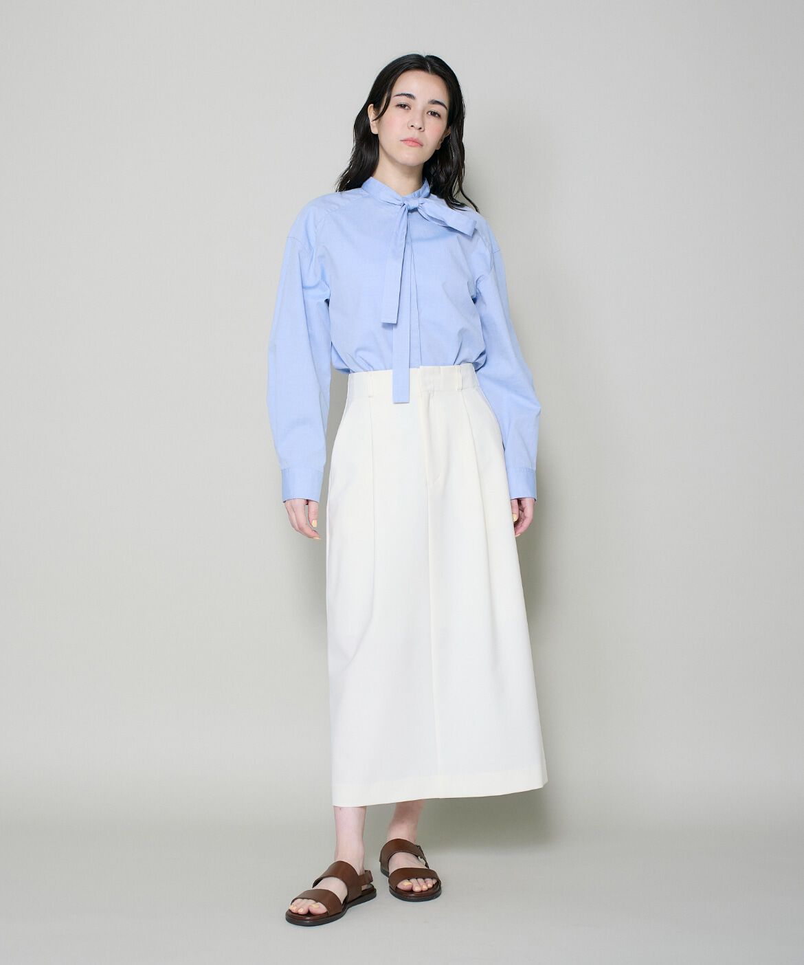 DAY by DAY it&rsquo;s international「ボウタイ付きオックスシャツブラウス」|シャツ・ブラウス|