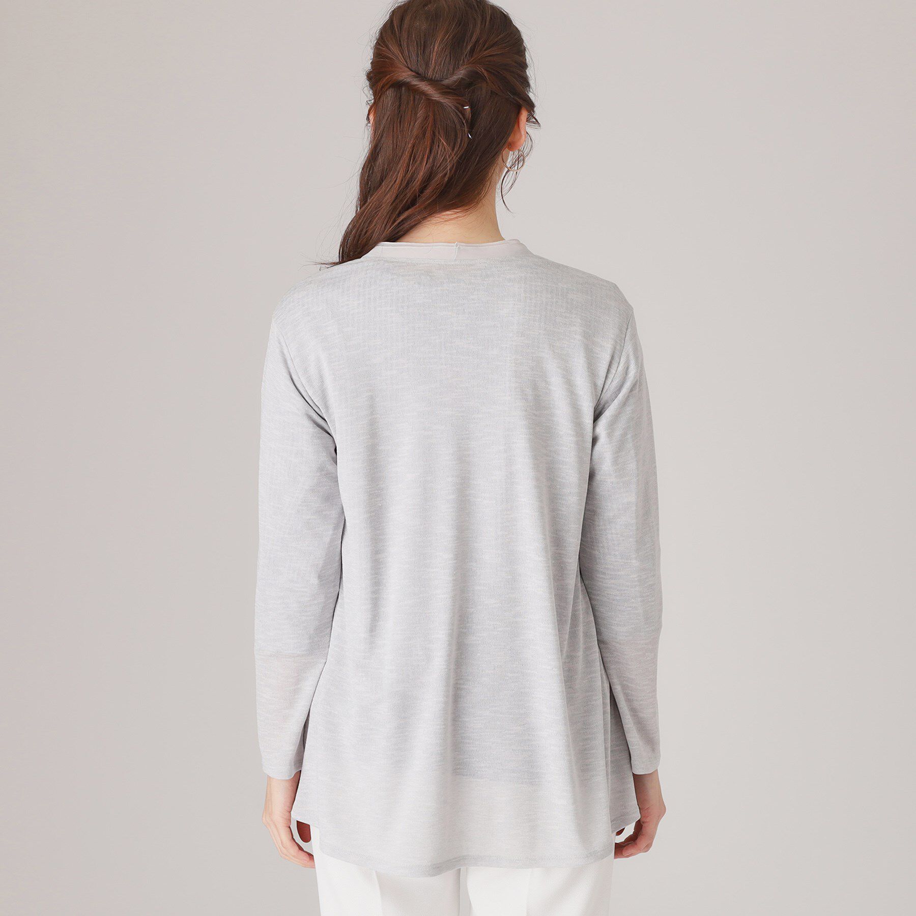 COUP DE CHANCE「【洗える】着流しカーディガン」|カーディガン|