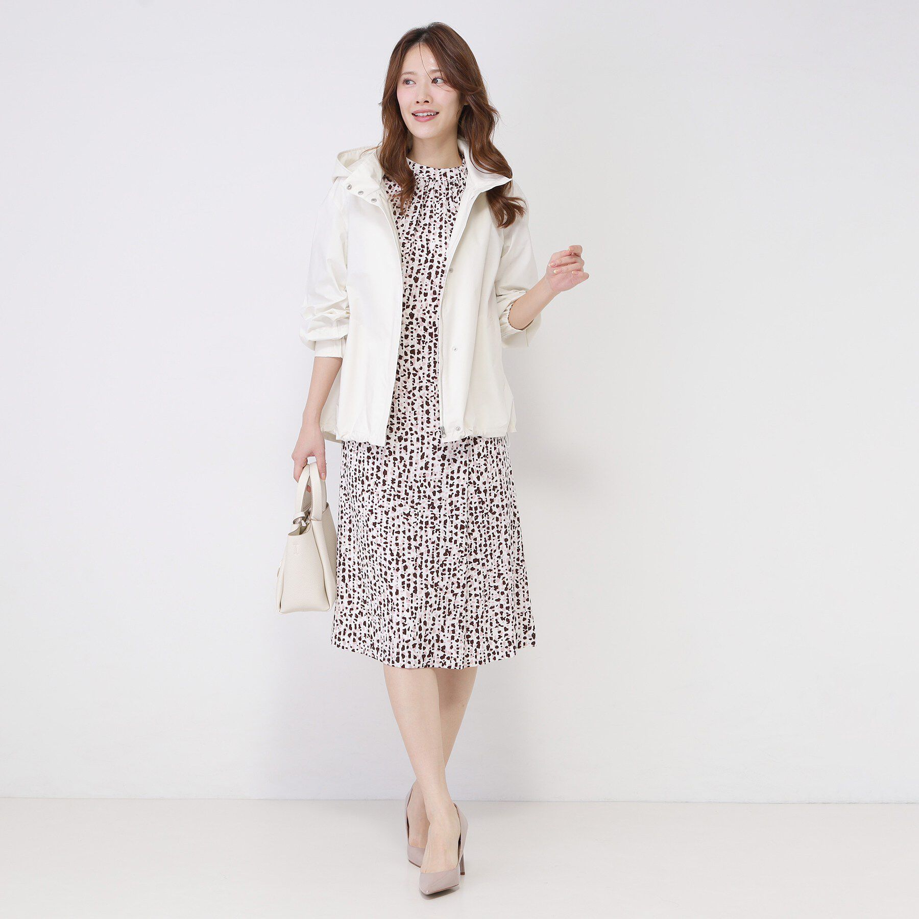 COUP DE CHANCE「【手洗い可／裏地なし／袖プッシュアップ可／フード取外し可】マウンテンパーカー」|ブルゾン・スタジャン|