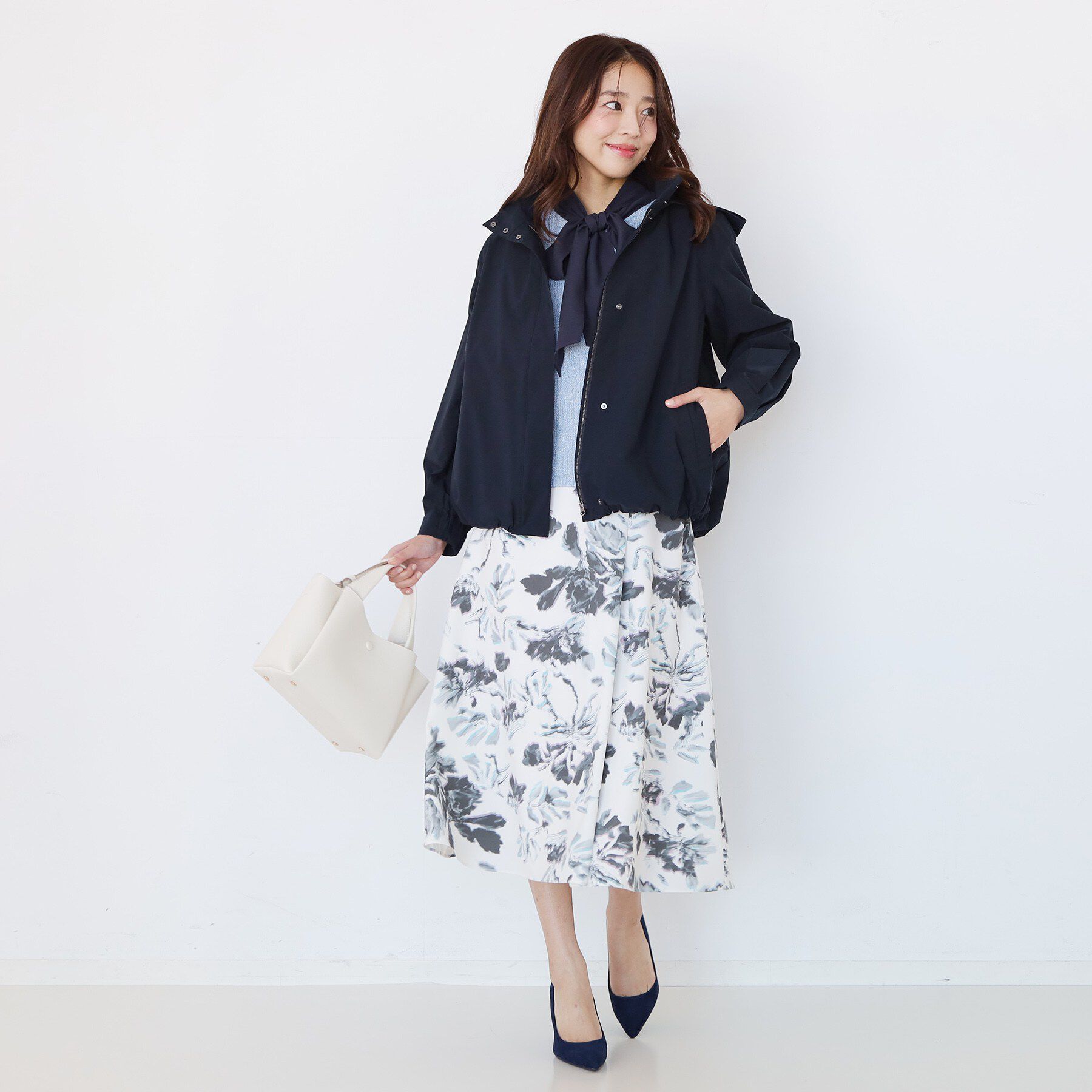 COUP DE CHANCE「【手洗い可／裏地なし／袖プッシュアップ可／フード取外し可】マウンテンパーカー」|ブルゾン・スタジャン|