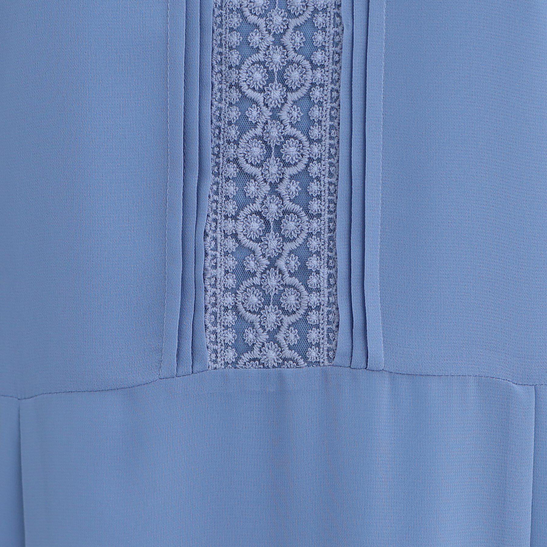 Reflect「【フォーマル/洗える】フロントレースジョーゼットワンピース」|ワンピース|