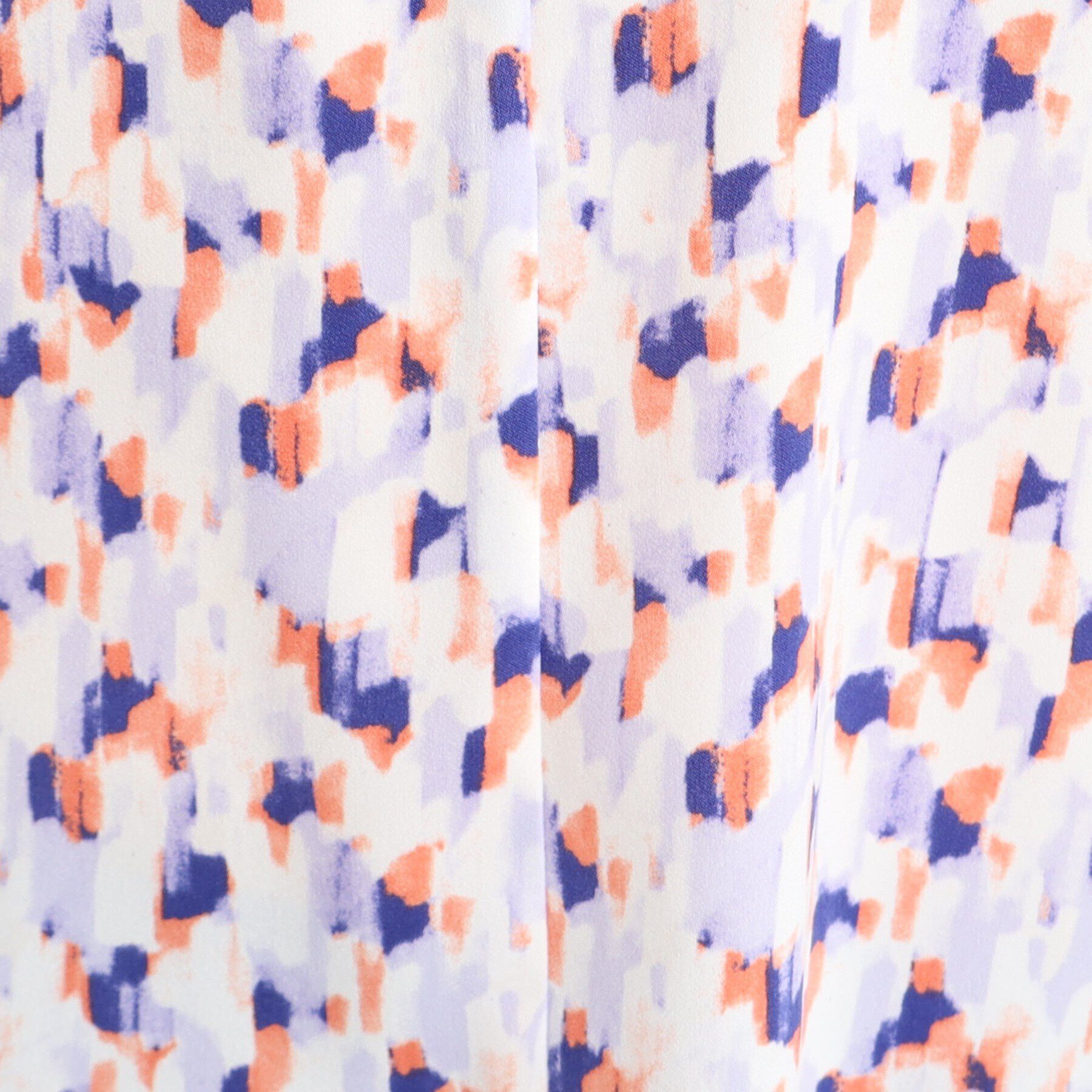 Reflect「【マシンウォッシュ可／セットアップ可】パフスリーブプリントブラウス」|シャツ・ブラウス|