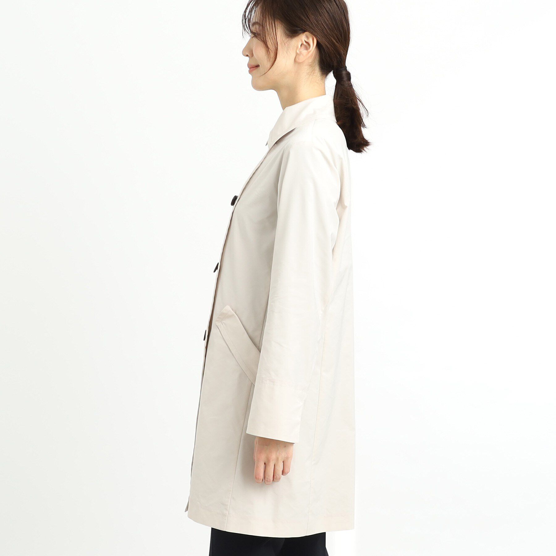 Reflect「【手洗い可／軽い着心地】ストレッチPコート」|ピーコート|