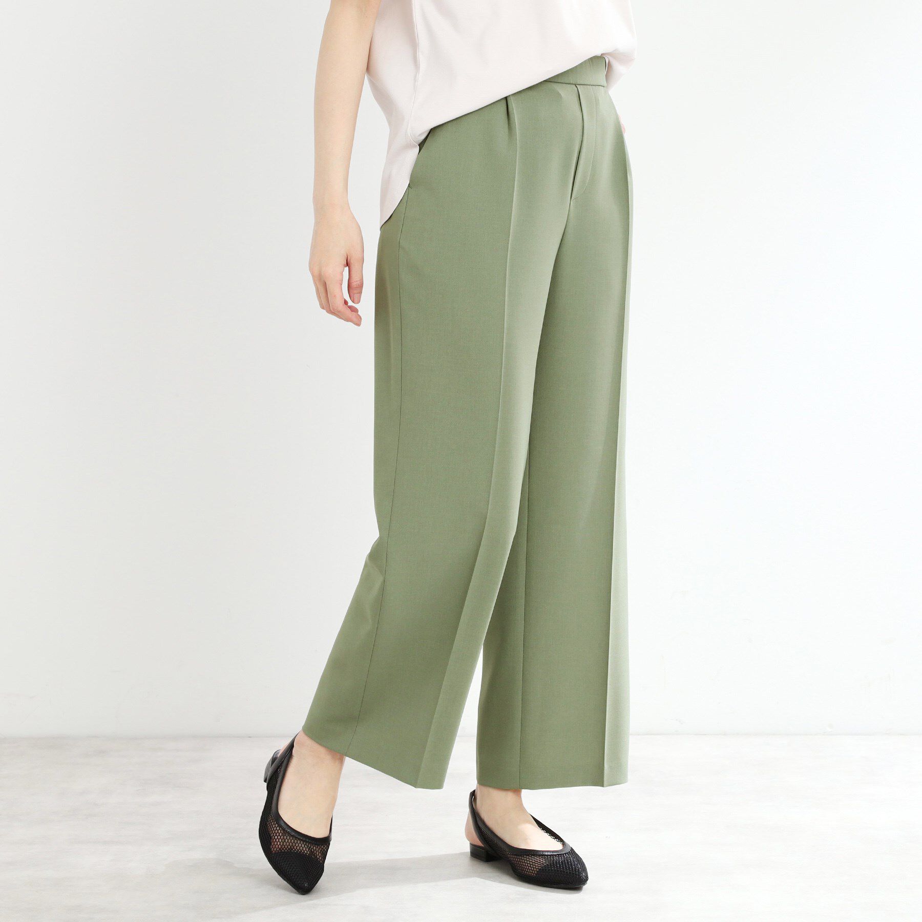 Reflect「【マシンウォッシュ可／セットアップ可能】ストレートシルエットパンツ」|その他|