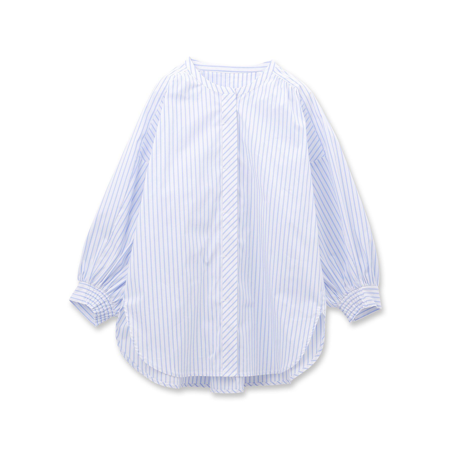 Reflect「【夏SALE／E‐QUALITY／手洗い可】ストライプシャツ」|シャツ・ブラウス|