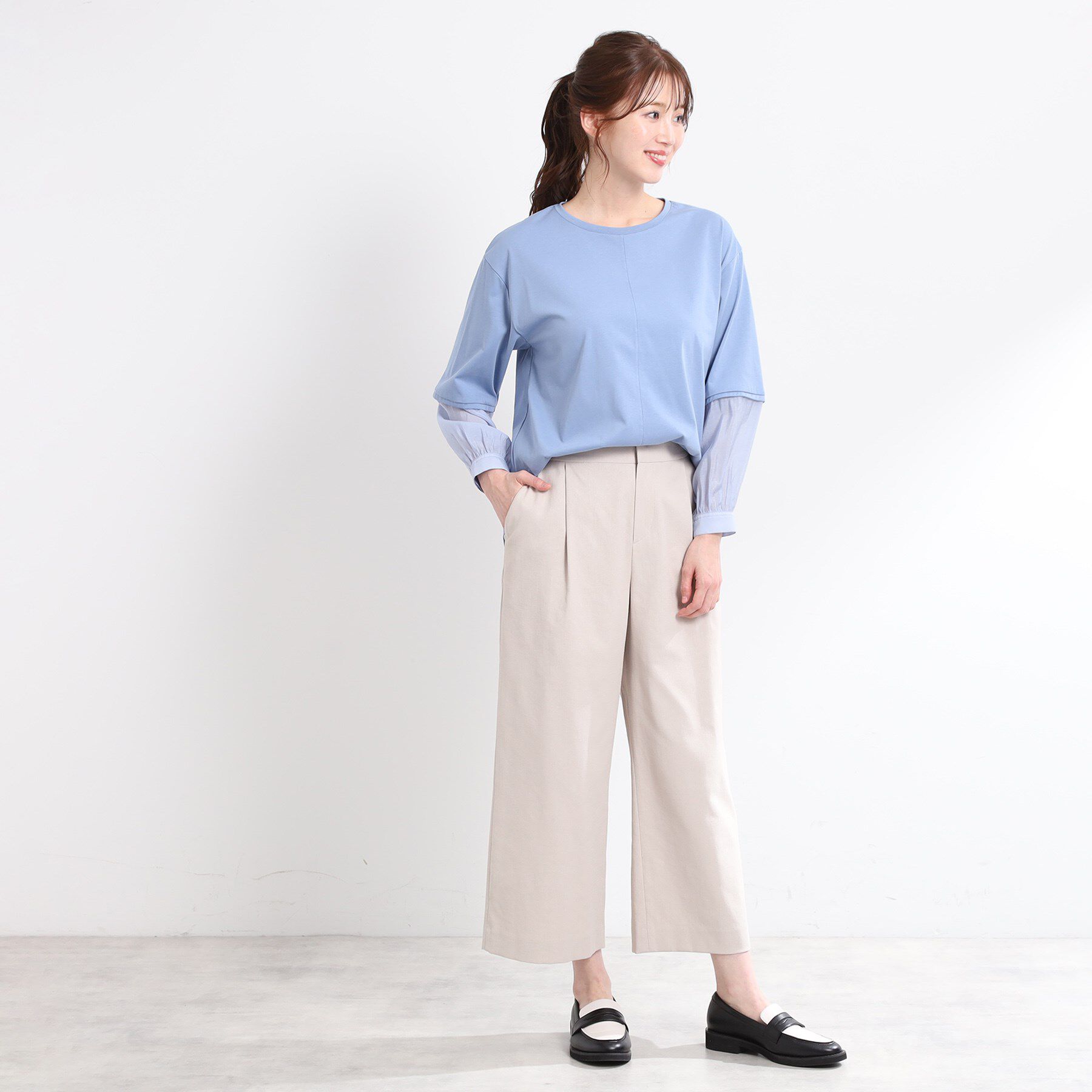 Reflect「【手洗い可】プルオーバージャージ」|Tシャツ・カットソー|