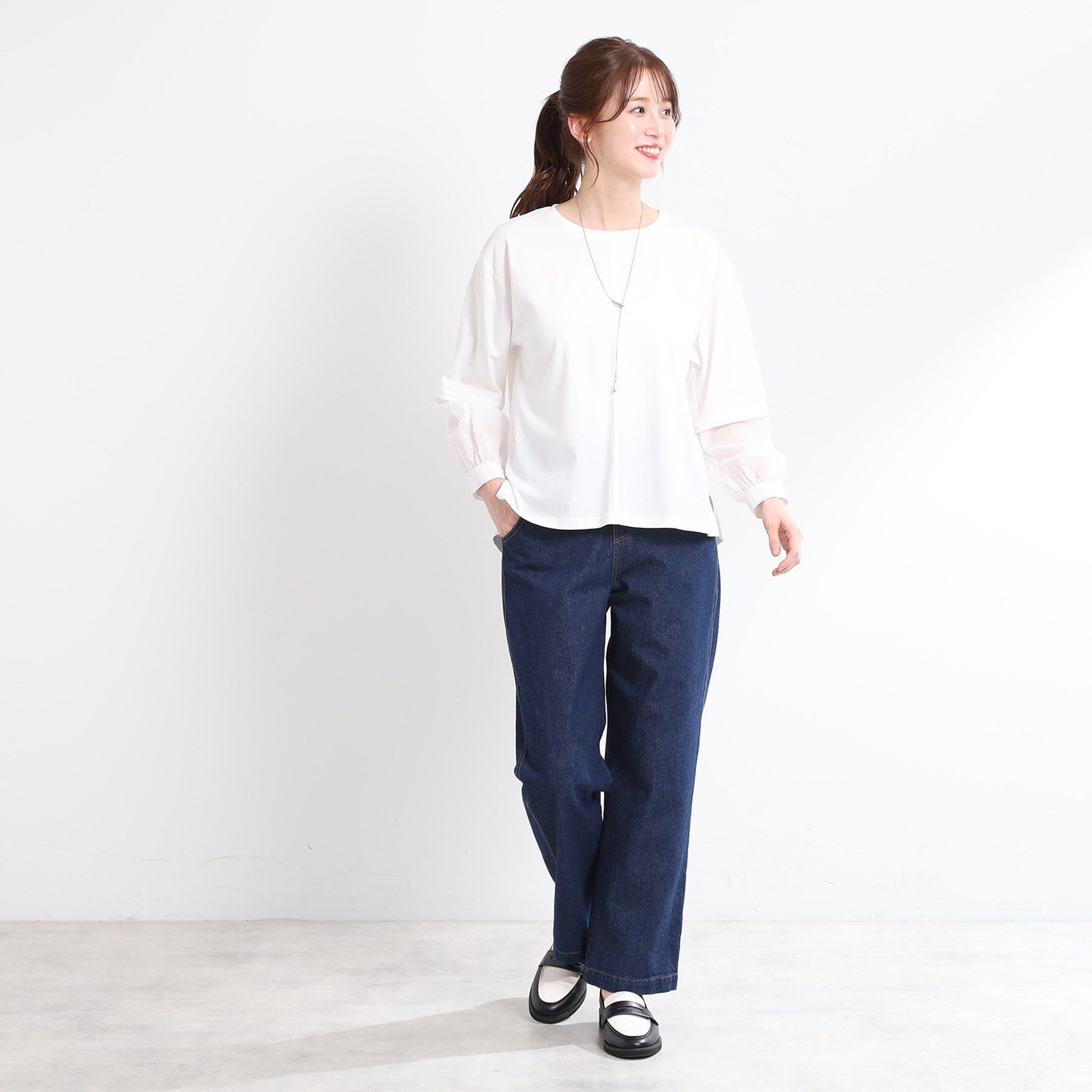 Reflect「【手洗い可】プルオーバージャージ」|Tシャツ・カットソー|