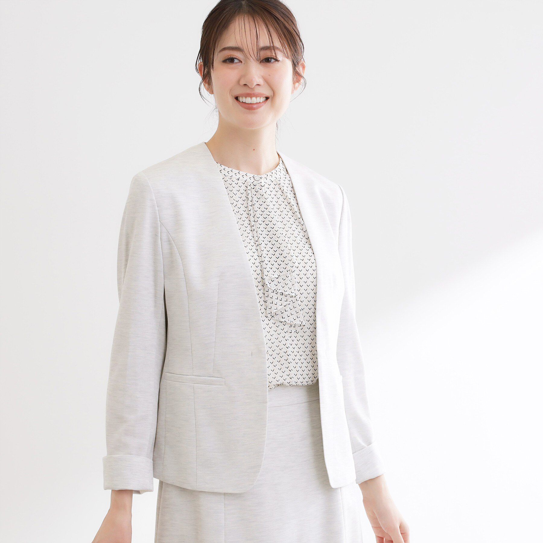 Reflect「【匠シリーズ】匠ジャケット／ノーカラー」|ノーカラージャケット|