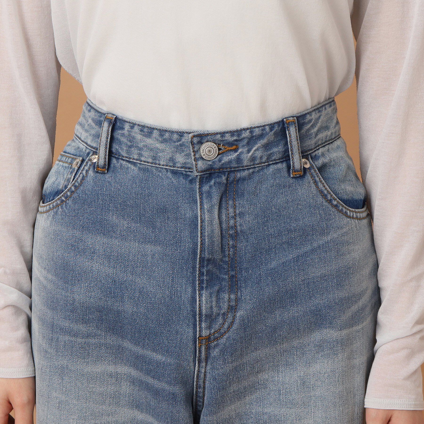 DRESSTERIOR「【大人百花モデル美香さん着用/CLASSY.12月号/otonaMUSE11月号掲載】ヴィンテージ加」|デニム|