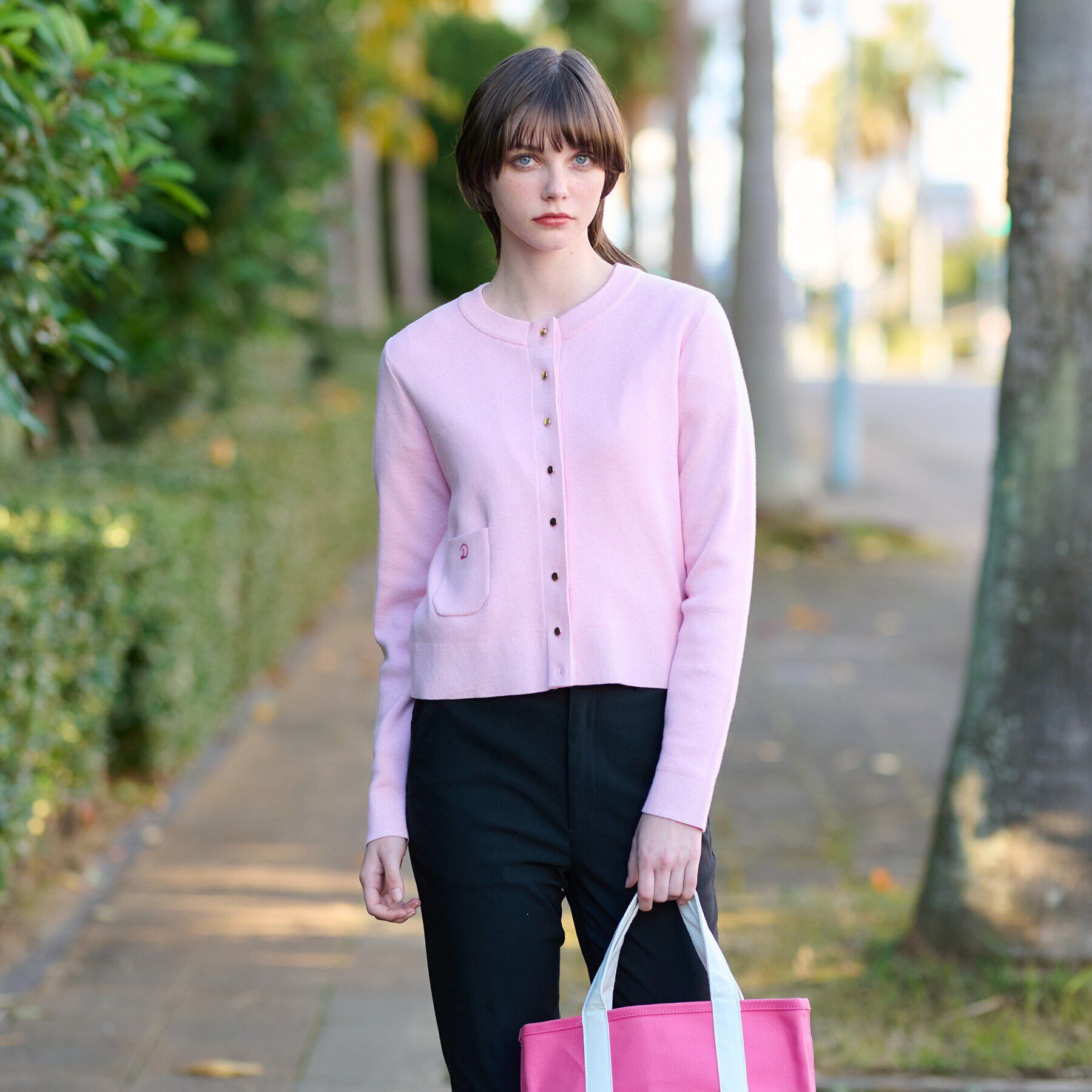 DRESSTERIOR「【洗える】ウォッシャブルコットンカシミヤ混カーディガン」|カーディガン|