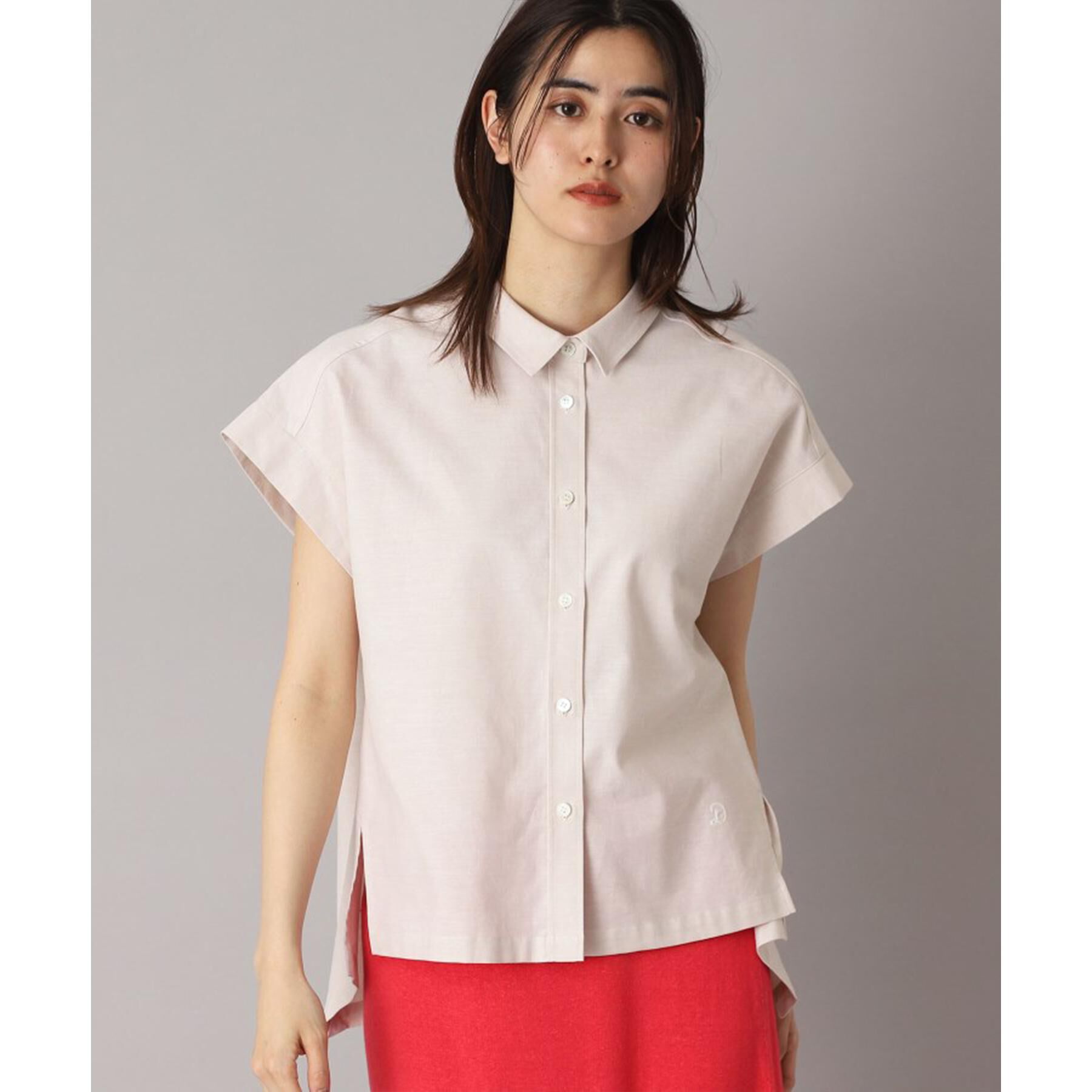 DRESSTERIOR「【日本製/コットン100％】バックフレアオックスシャツ」|シャツ・ブラウス|