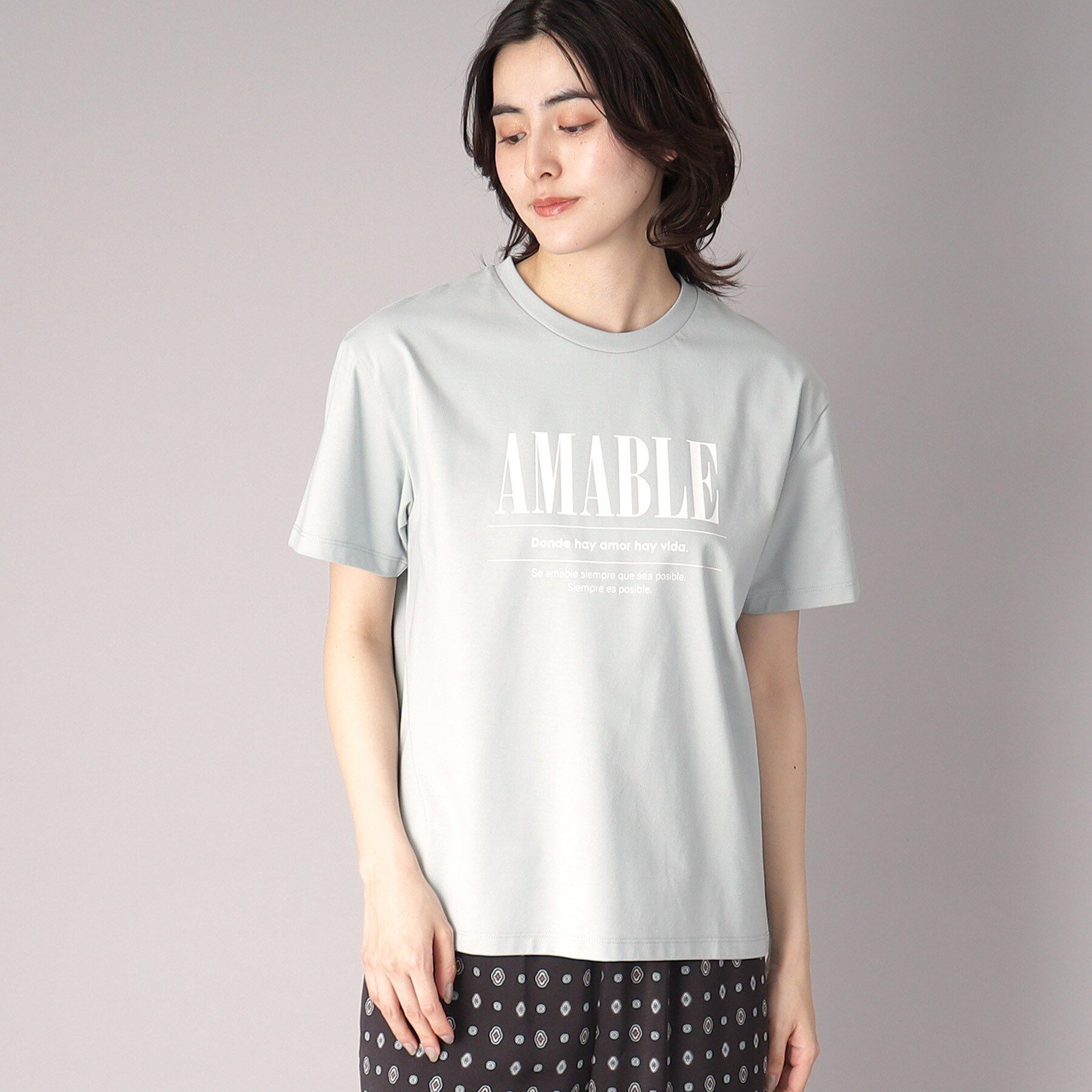 DRESSTERIOR「【接触冷感/UVカット】バックブリーズテックロゴTシャツ」|Tシャツ・カットソー|