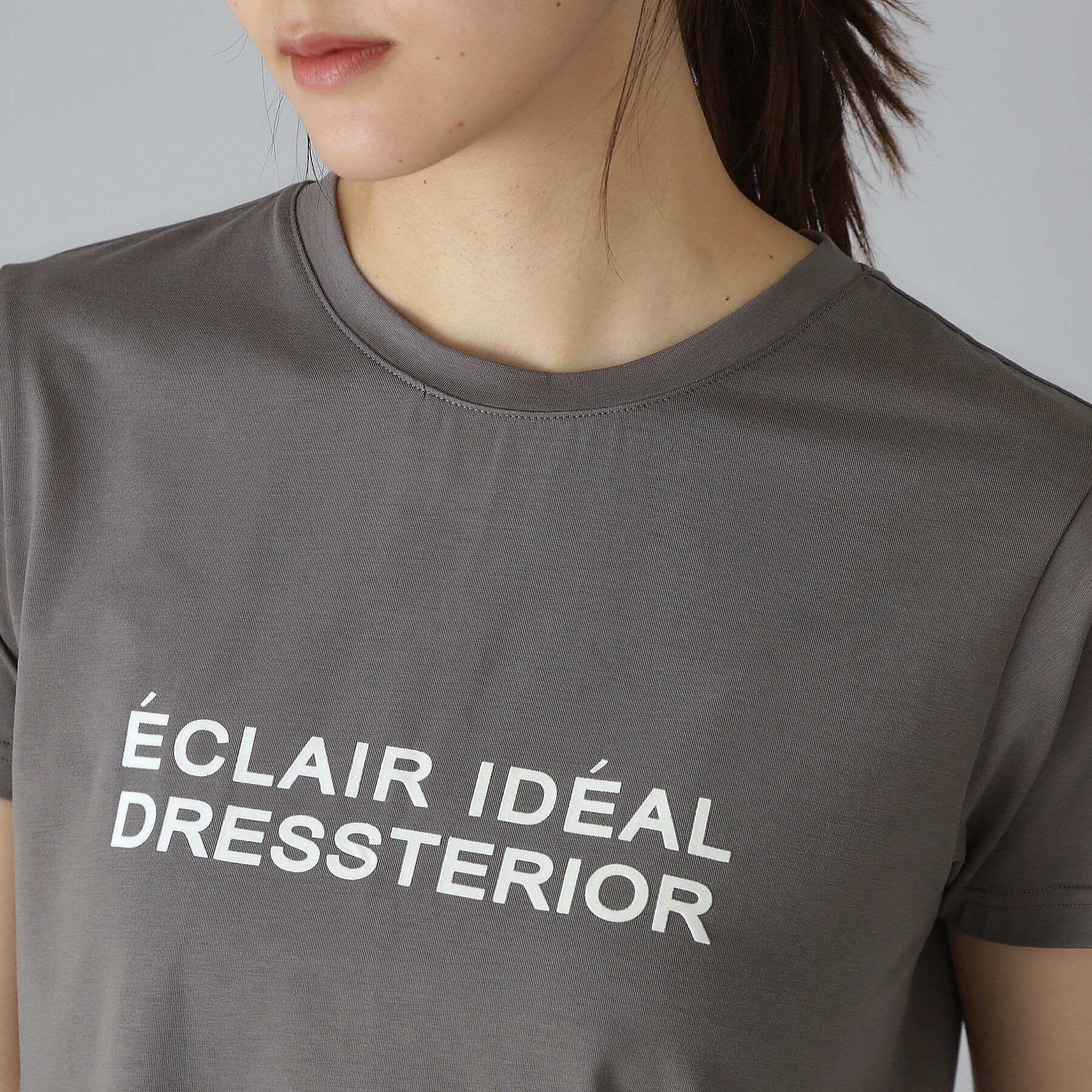 DRESSTERIOR「クリア天竺ロゴTシャツ」|Tシャツ・カットソー|