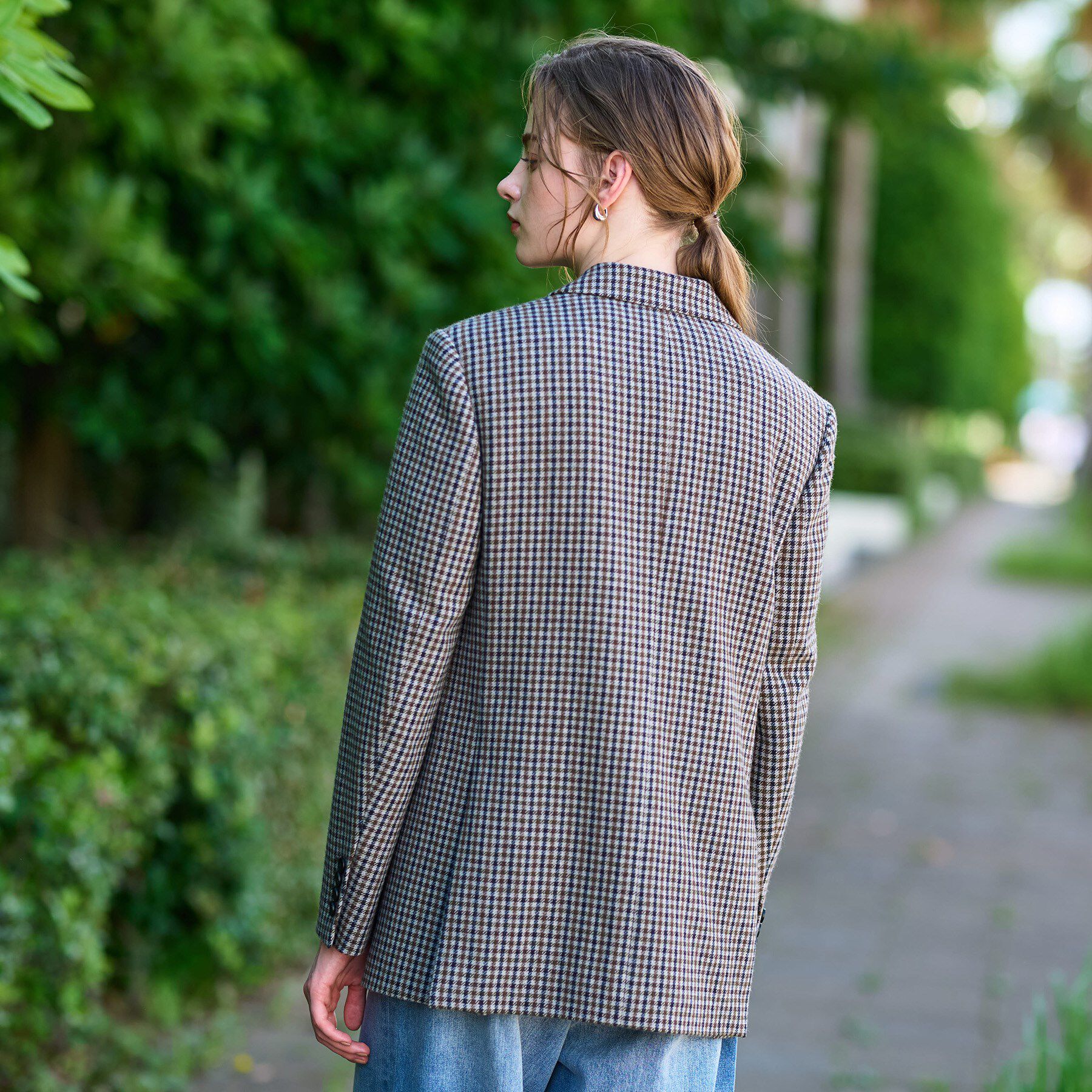 DRESSTERIOR「【きれいめカジュアル/オンオフ】ガンクラブチェックジャケット」|テーラードジャケット|