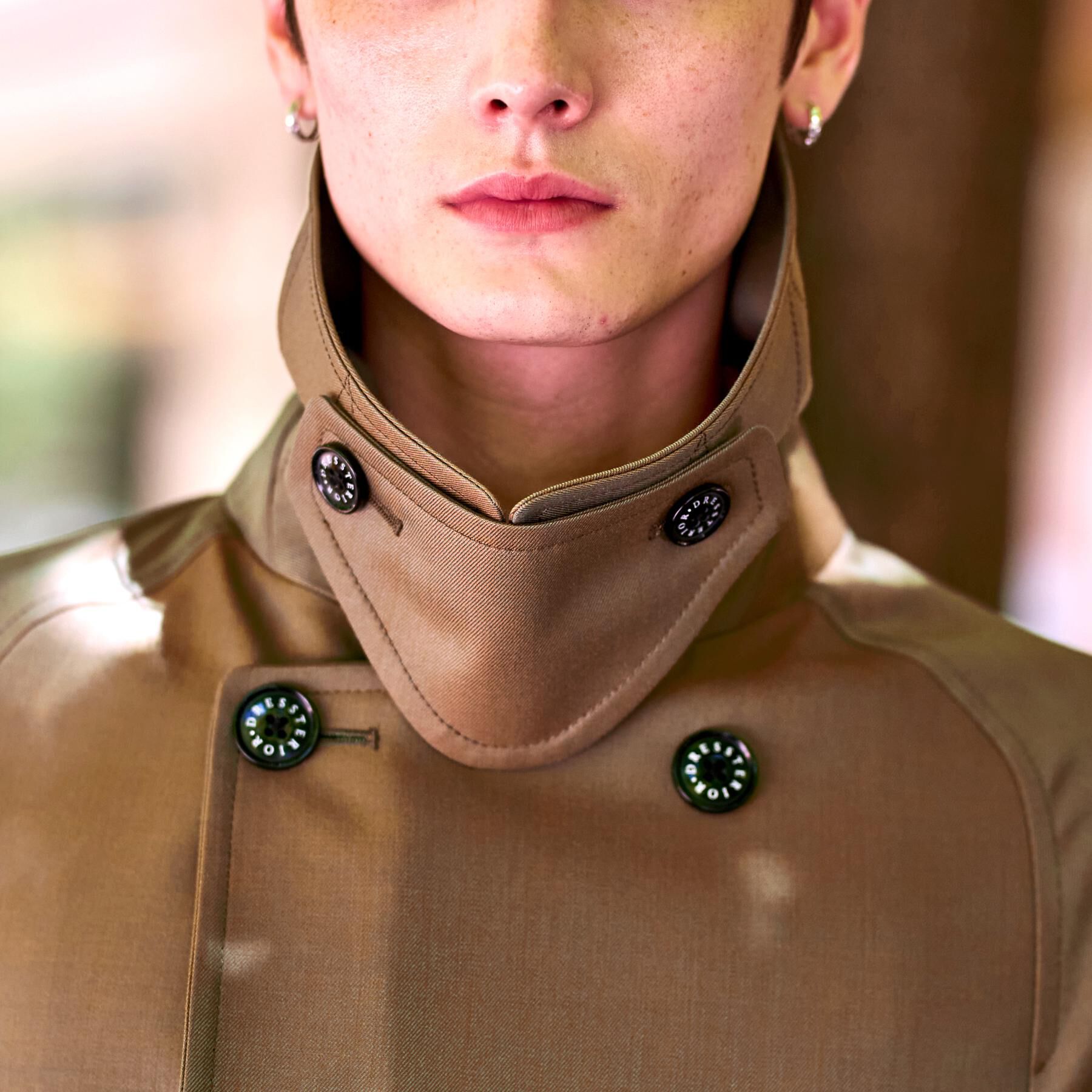 DRESSTERIOR「ウールギャバジン アルスターコート」|トレンチコート|