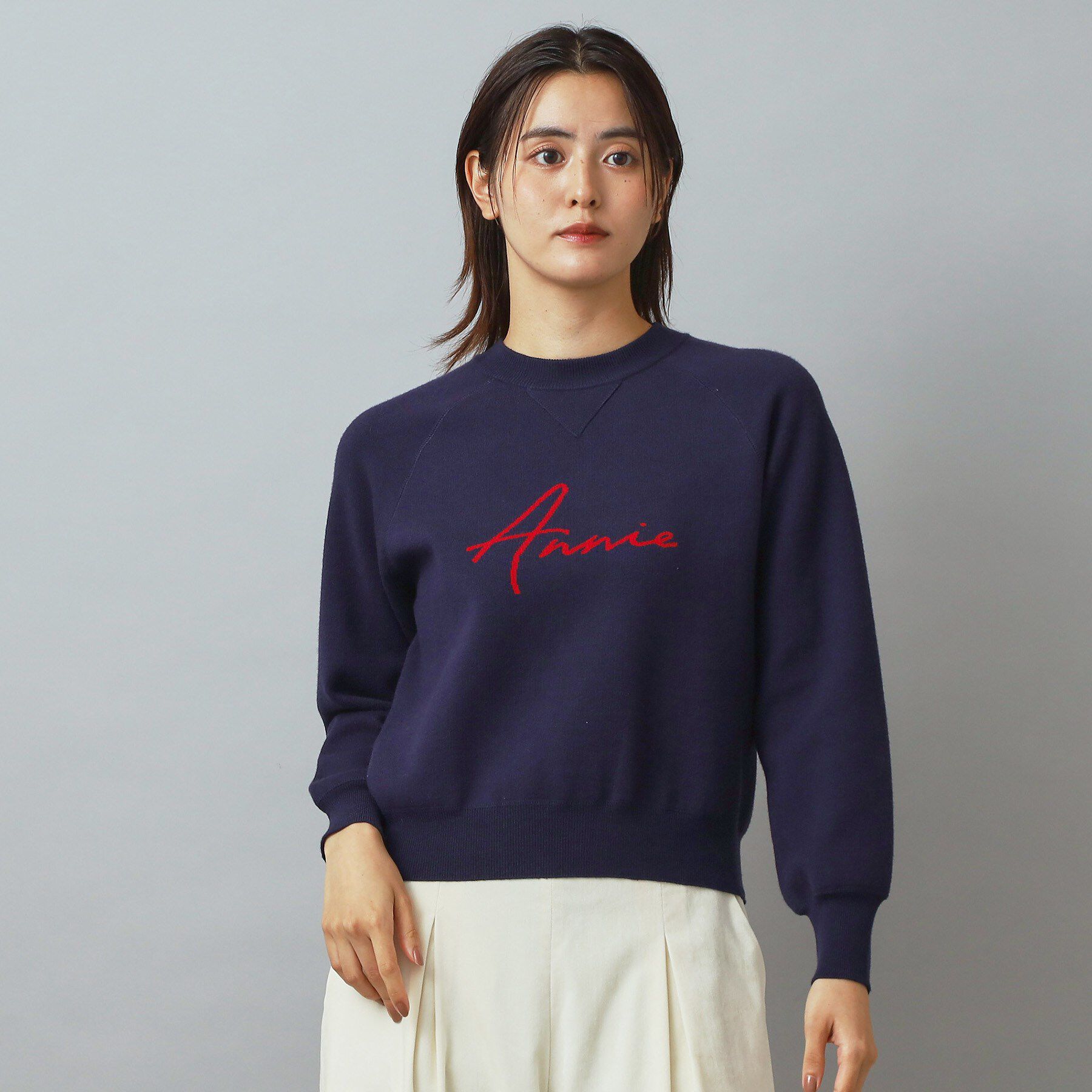 DRESSTERIOR「【CLASSY.12月号掲載】アニージャカードニット」|ニット・セーター|