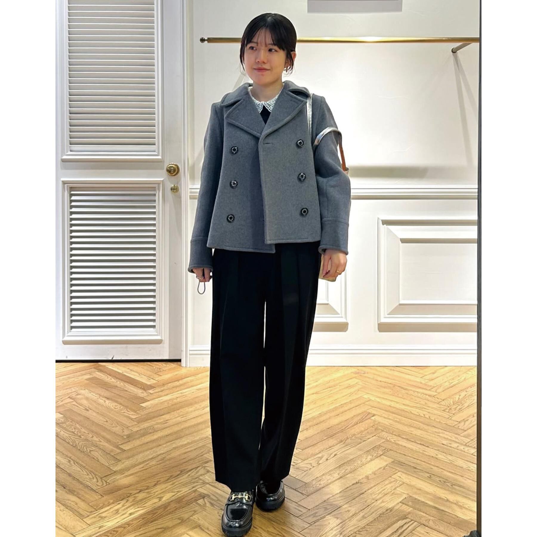 DRESSTERIOR「【CLASSY.12月号/otonaMUSE11月号掲載】Super140'sショートPジャケット」|ピーコート|