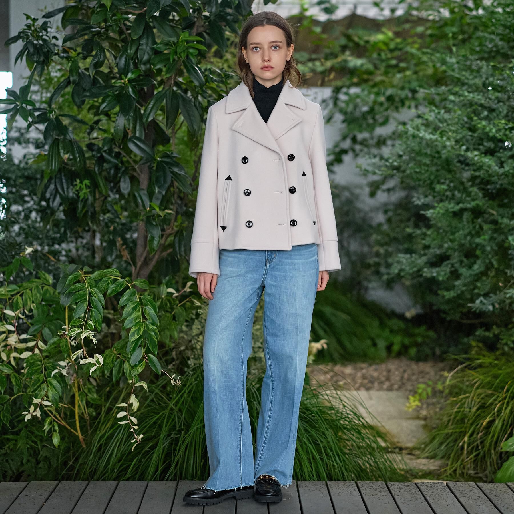 DRESSTERIOR「【CLASSY.12月号/otonaMUSE11月号掲載】Super140'sショートPジャケット」|ピーコート|