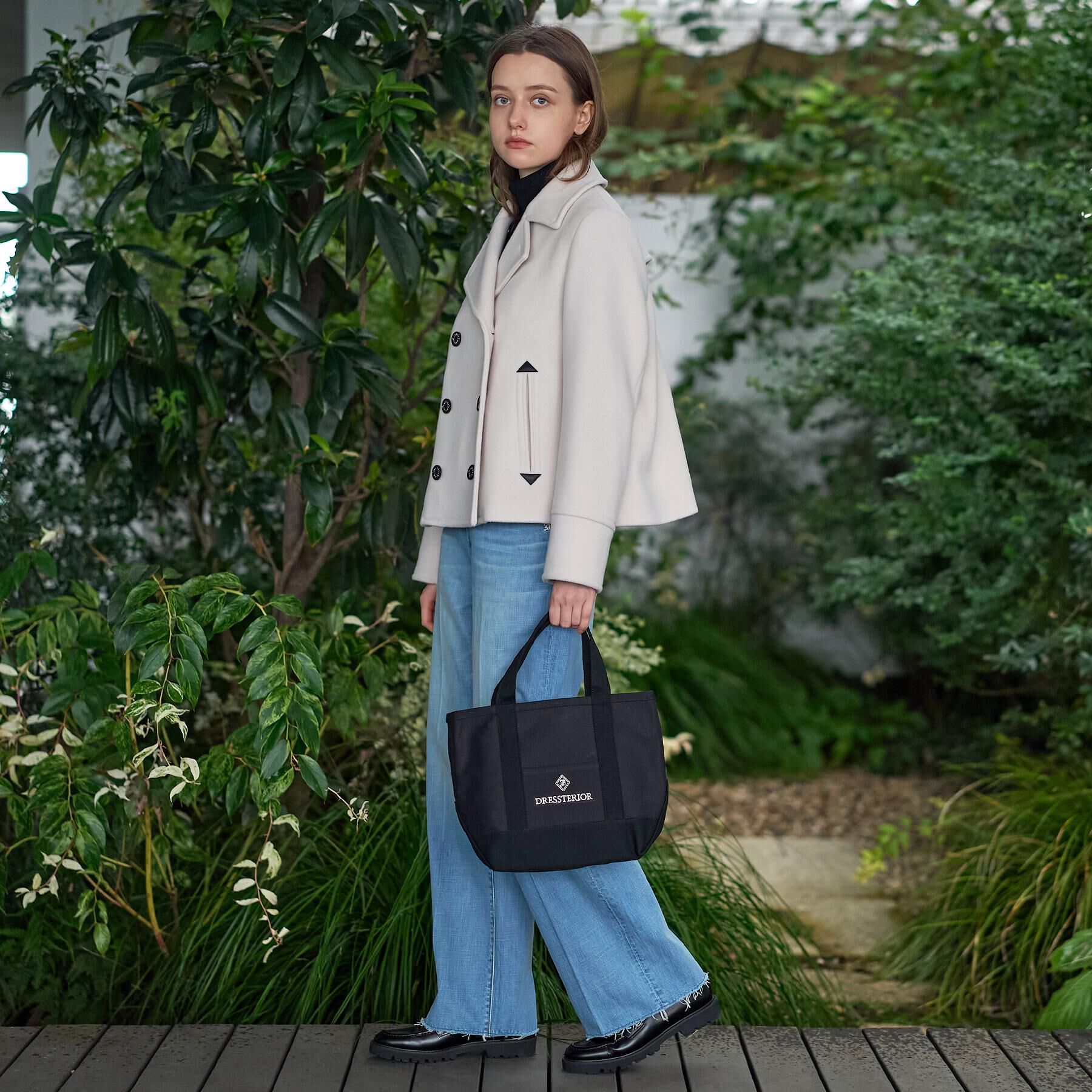 DRESSTERIOR「【CLASSY.12月号/otonaMUSE11月号掲載】Super140'sショートPジャケット」|ピーコート|