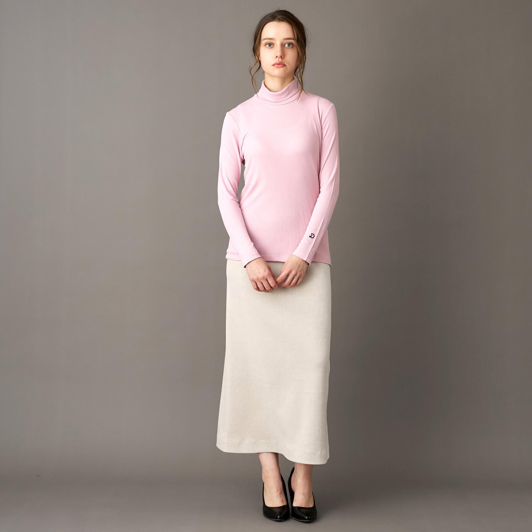 DRESSTERIOR「【インナー使いに最適/しっとり暖かな吸湿発熱素材】タートルネックプルオーバー」|Tシャツ・カットソー|