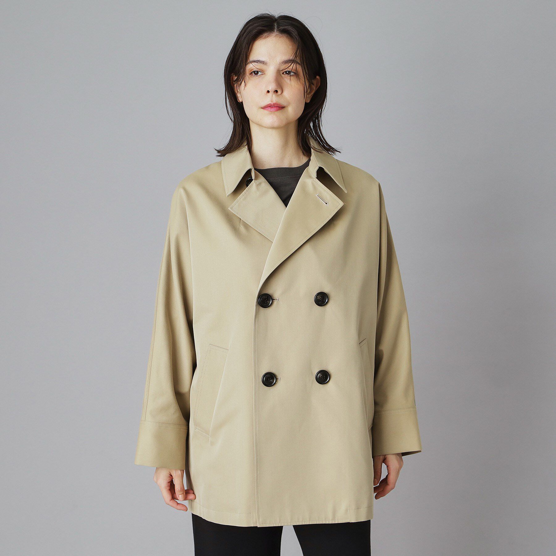 DRESSTERIOR「TICCA（ティッカ）ショートテントトレンチコート」|トレンチコート|