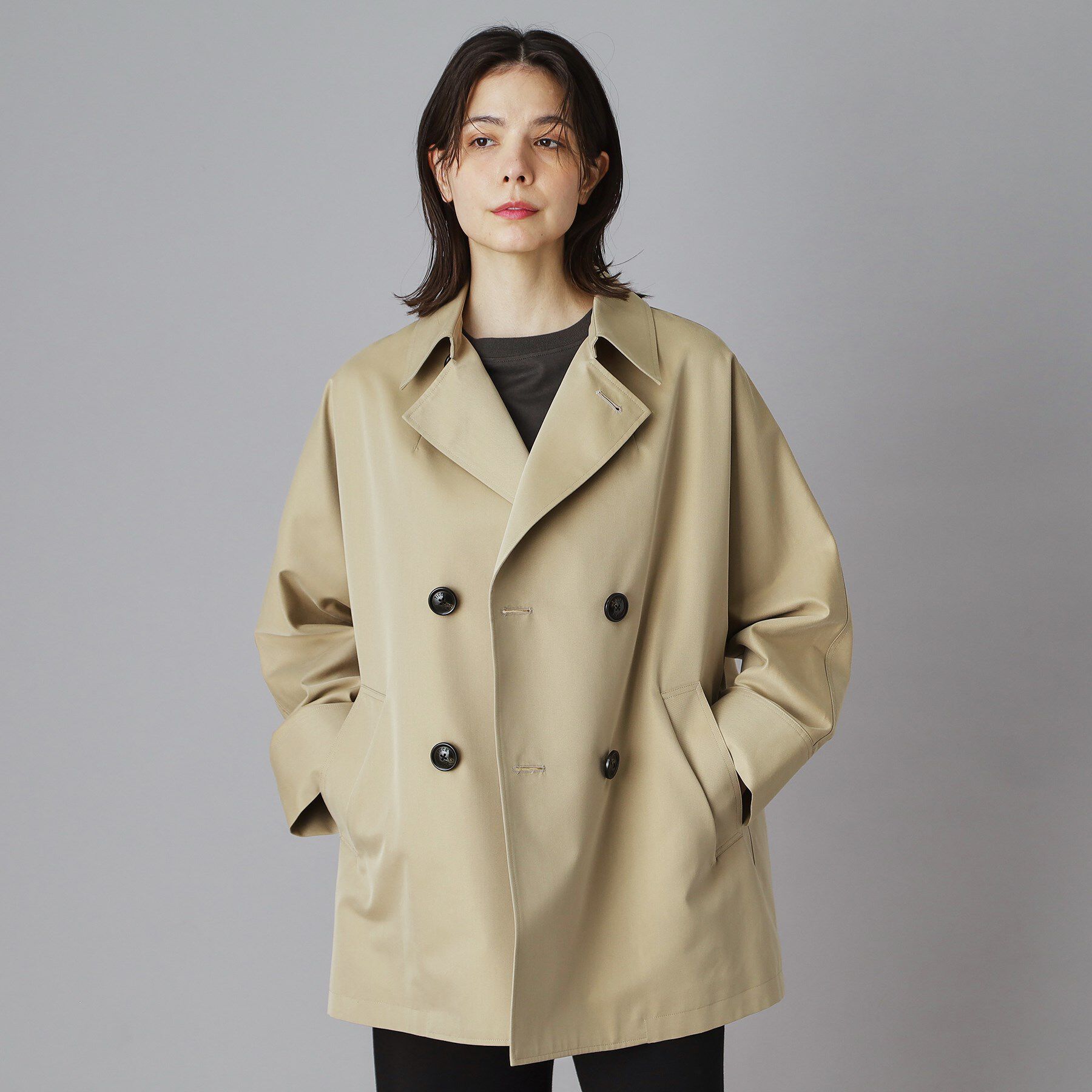 DRESSTERIOR「TICCA（ティッカ）ショートテントトレンチコート」|トレンチコート|