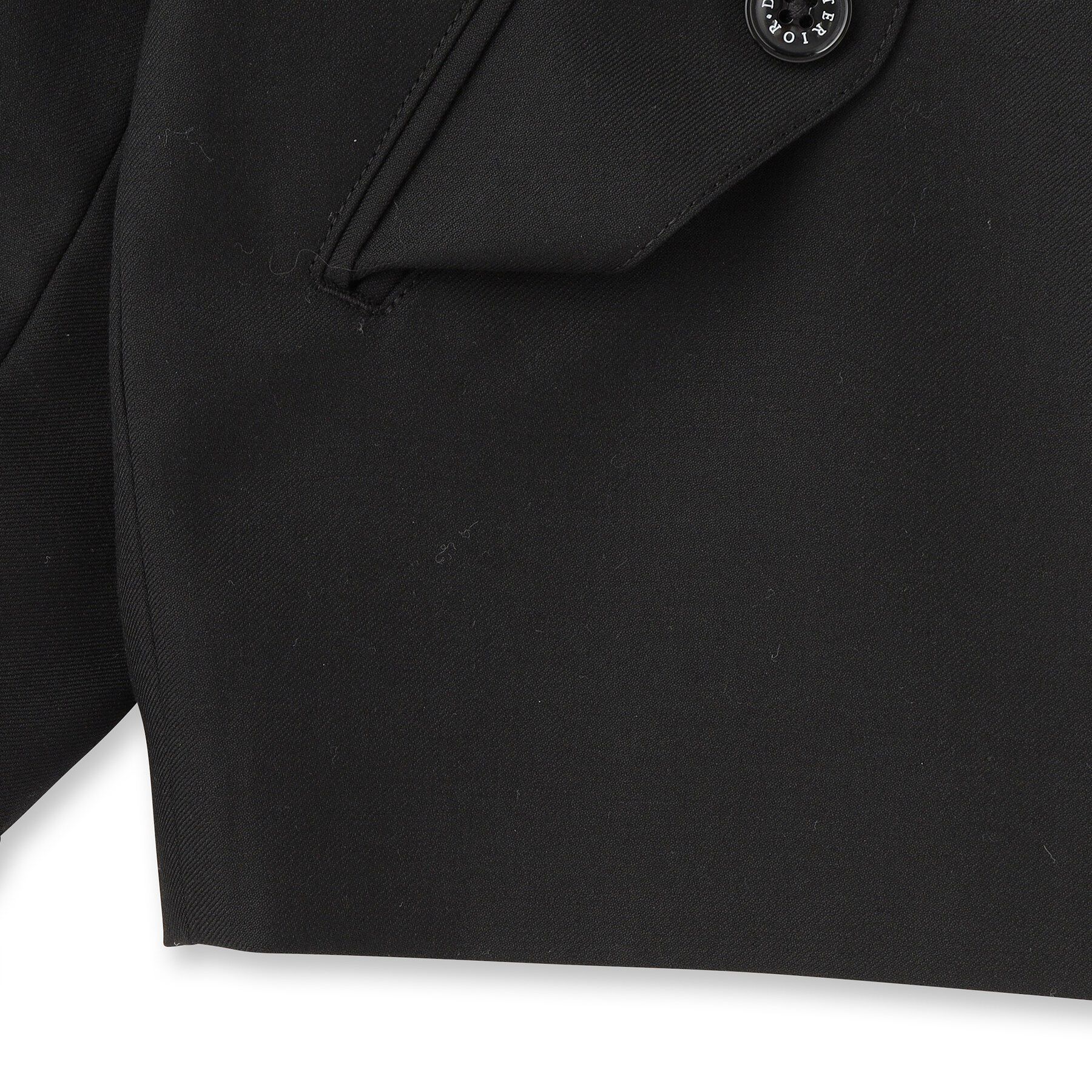 DRESSTERIOR「ウォッシャブル ウール混ハリントンジャケット」|ブルゾン・スタジャン|