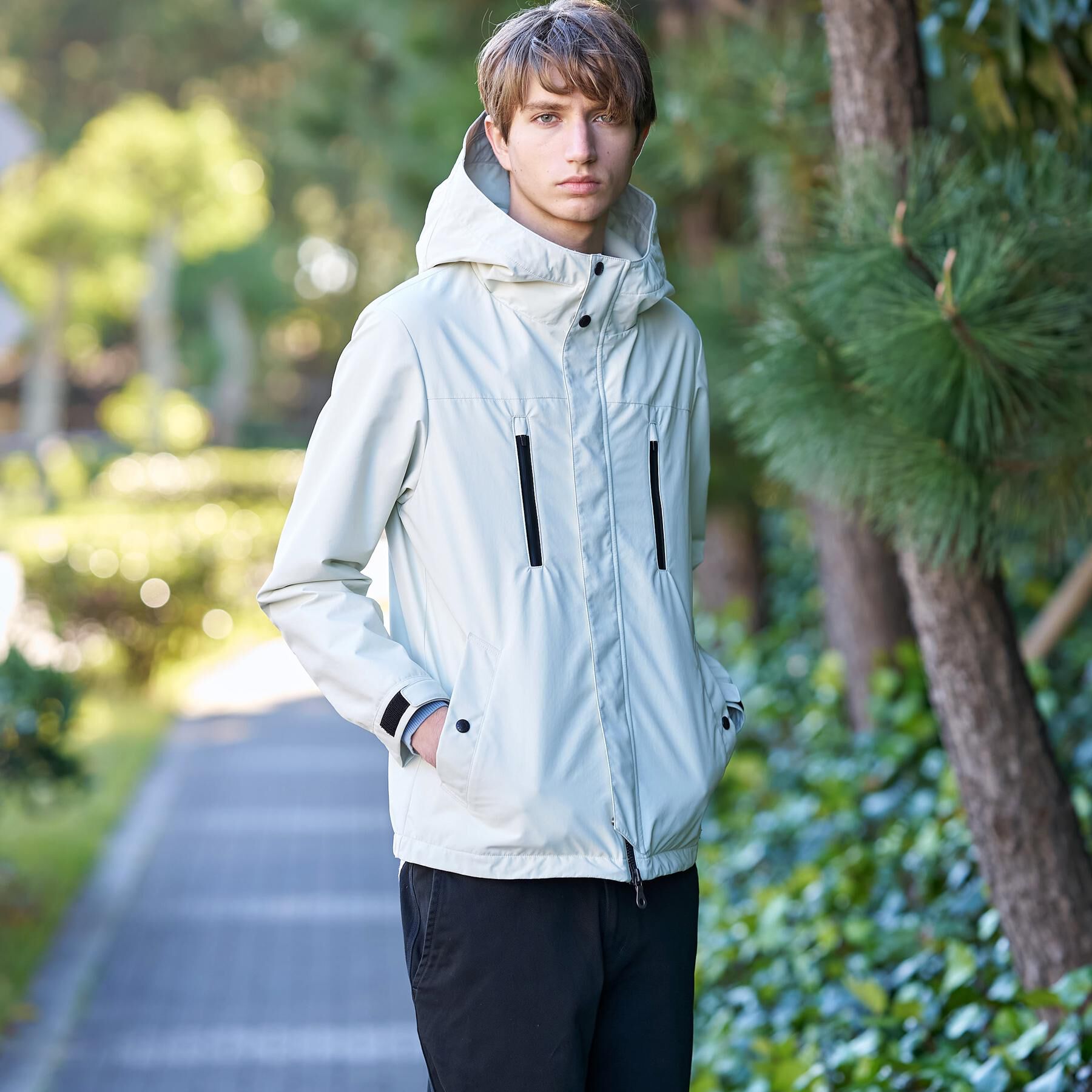 DRESSTERIOR「【防水/透湿素材】ウォータープルーフブルゾン」|ブルゾン・スタジャン|