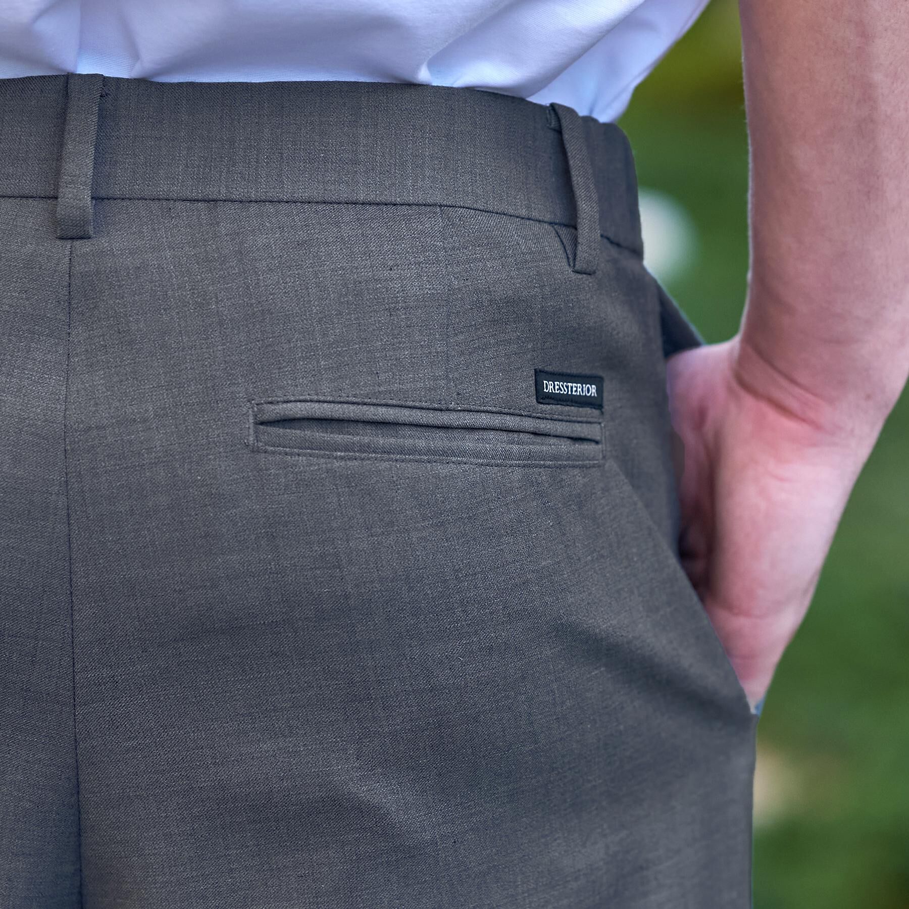 DRESSTERIOR「ウォッシャブル サイドゴア ワンタックワイドパンツ」|その他|