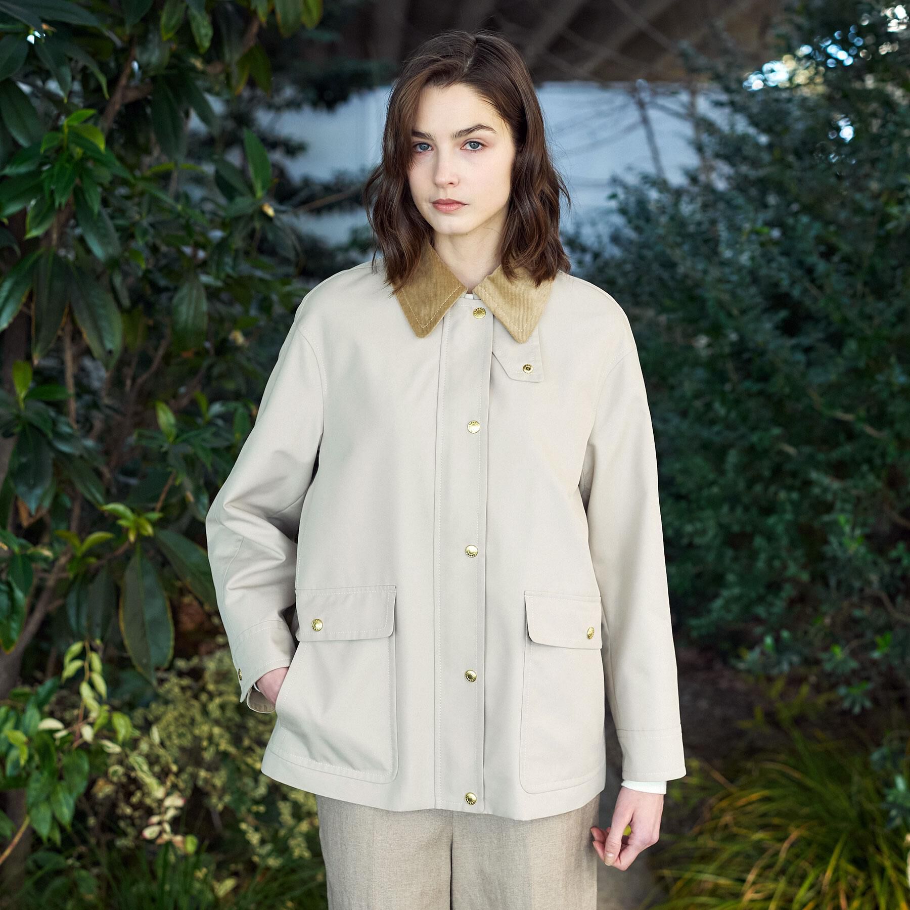 DRESSTERIOR「コットンポリエステルハンティングブルゾン」|ブルゾン・スタジャン|