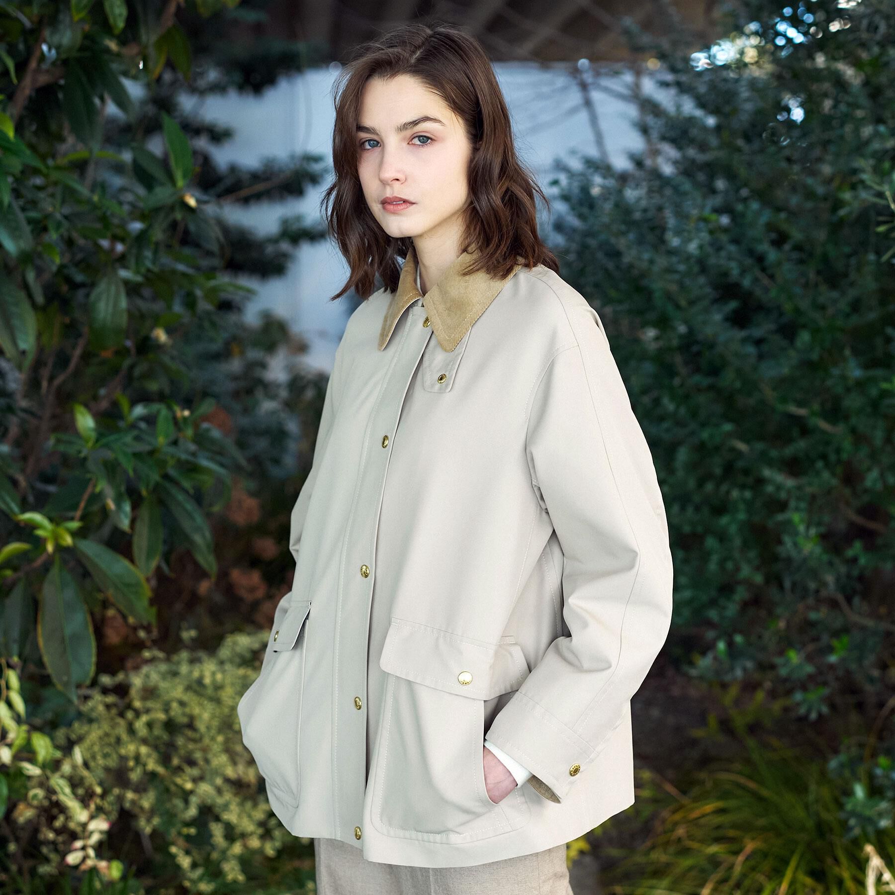 DRESSTERIOR「コットンポリエステルハンティングブルゾン」|ブルゾン・スタジャン|