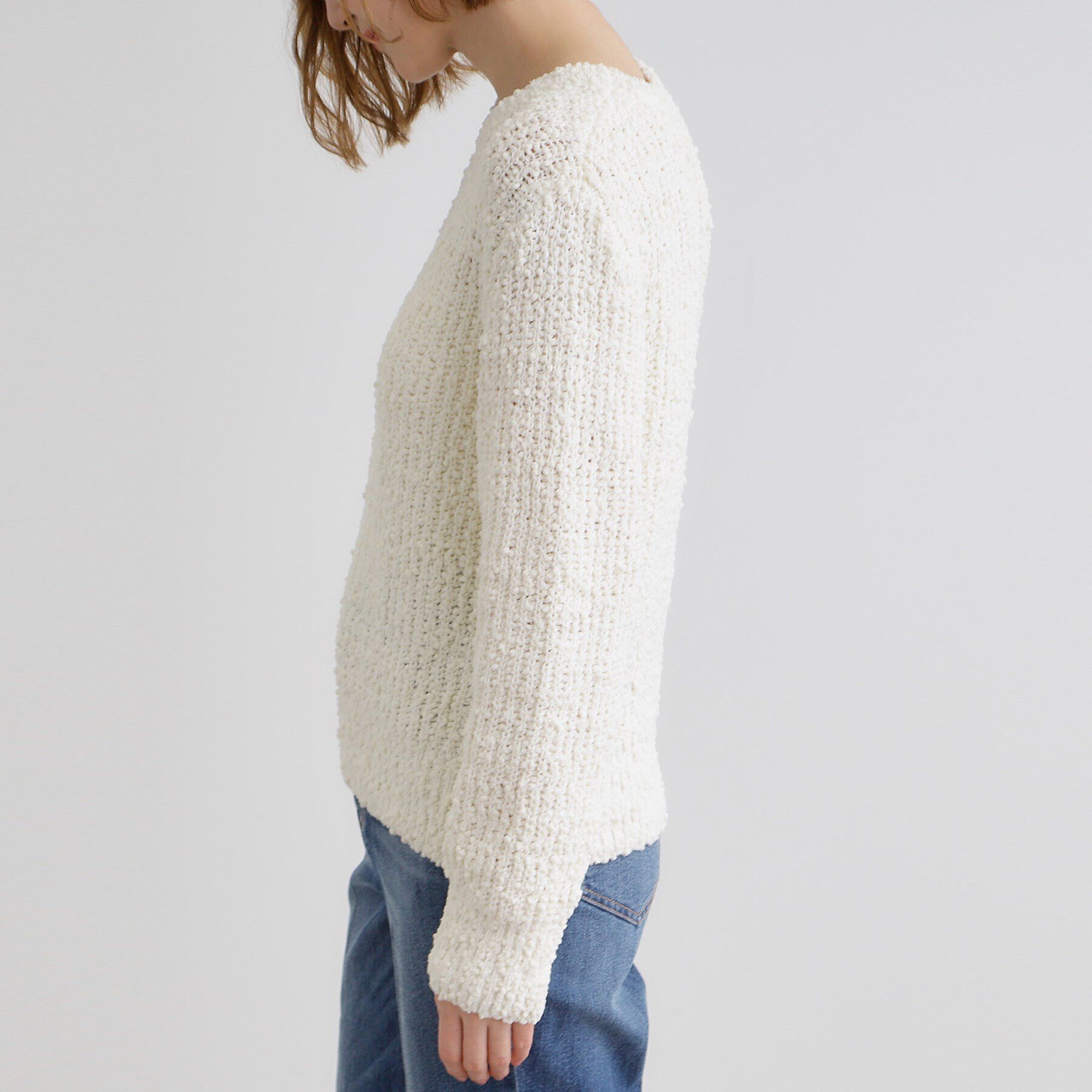 grove「ポンポンニットプルオーバー」|ニット・セーター|