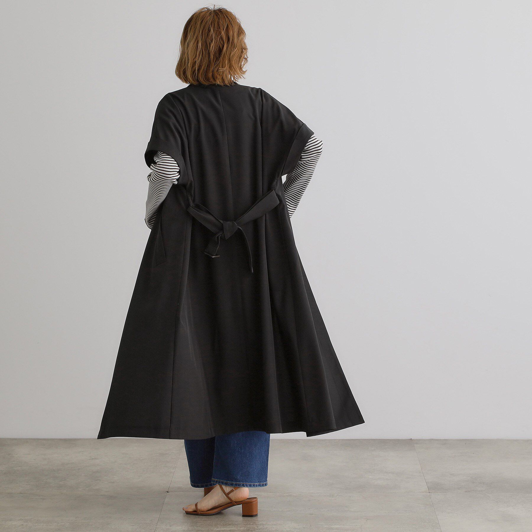 grove「【雑誌掲載】シーズレスで使えるトレンチライク2WAYワンピース」|ワンピース|