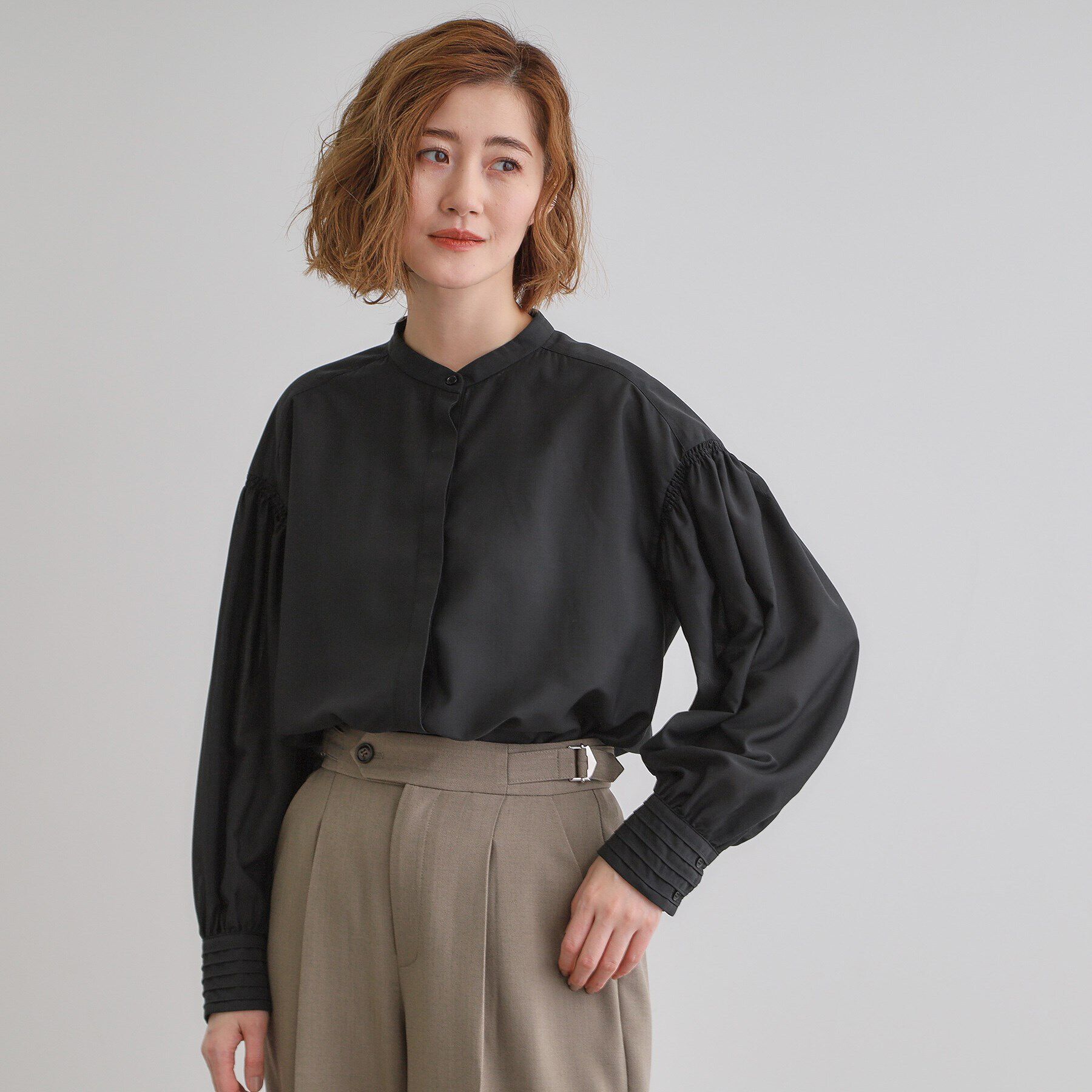 grove「2WAYシアーボウタイブラウス」|シャツ・ブラウス|