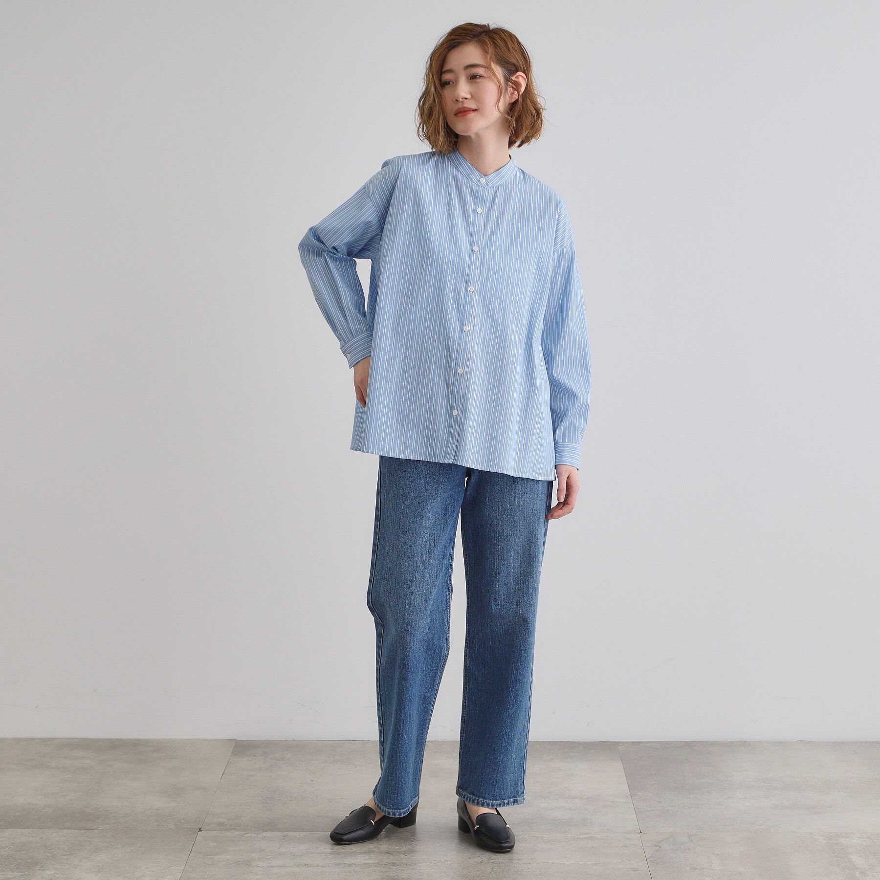 grove「バックシャーリングシャツ」|シャツ・ブラウス|