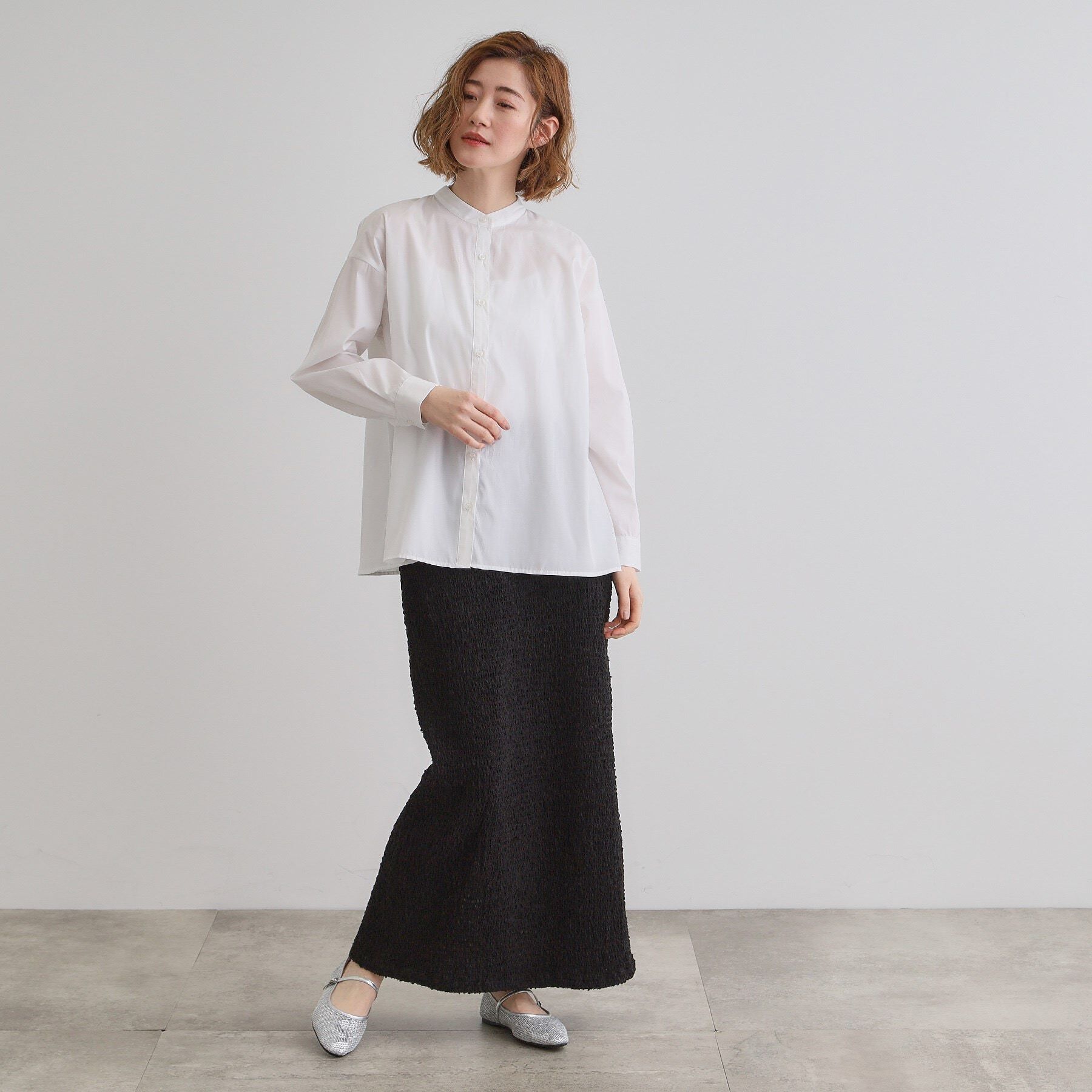 grove「バックシャーリングシャツ」|シャツ・ブラウス|