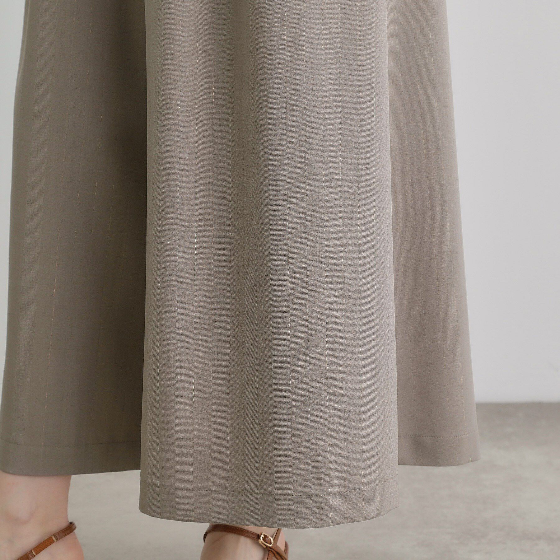 grove「ラメストライプサロペット」|オールインワン|