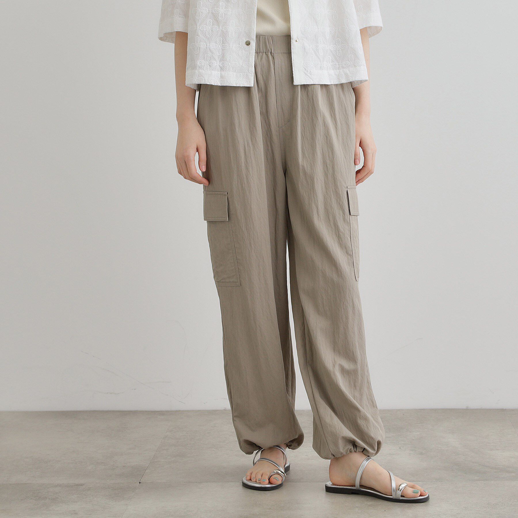 grove「【ひんやり】2WAYツイルカーゴパンツ」|その他|