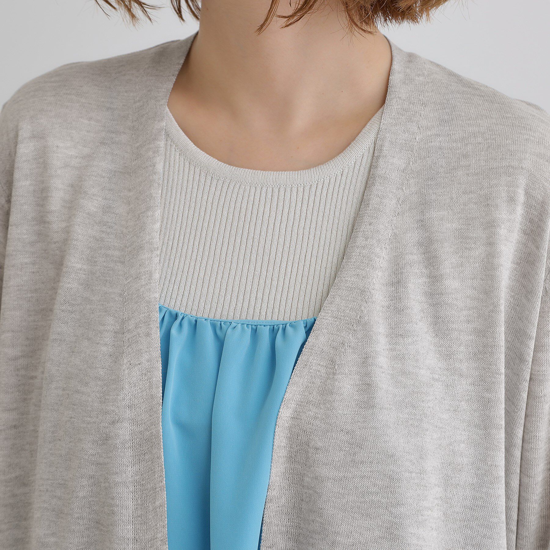 grove「【接触冷感/UVカットetc】夏に嬉しい機能付き！ベーシックショートカーディガン」|カーディガン|