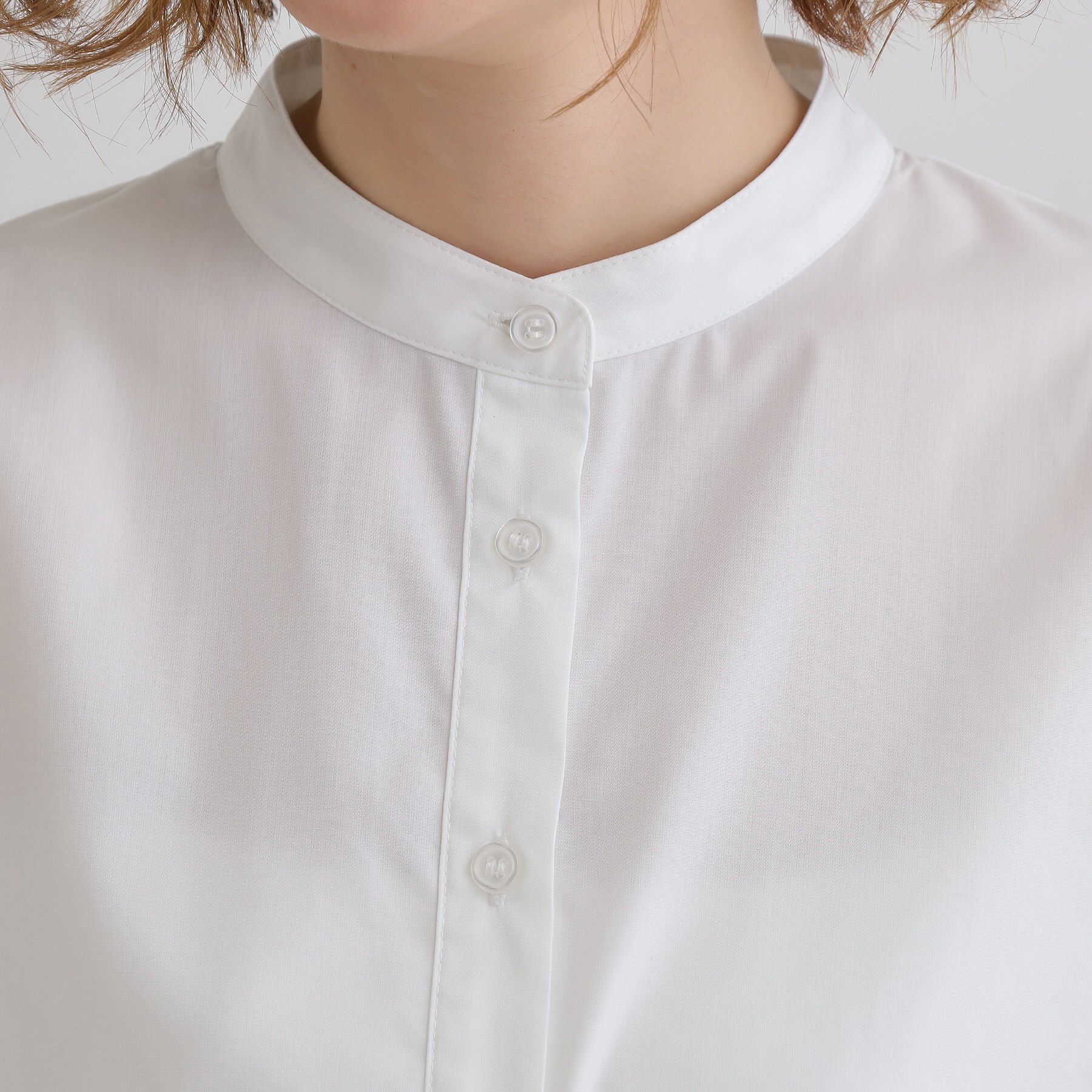 grove「キレイに見えて嬉しい 裾プリーツシャツ」|シャツ・ブラウス|