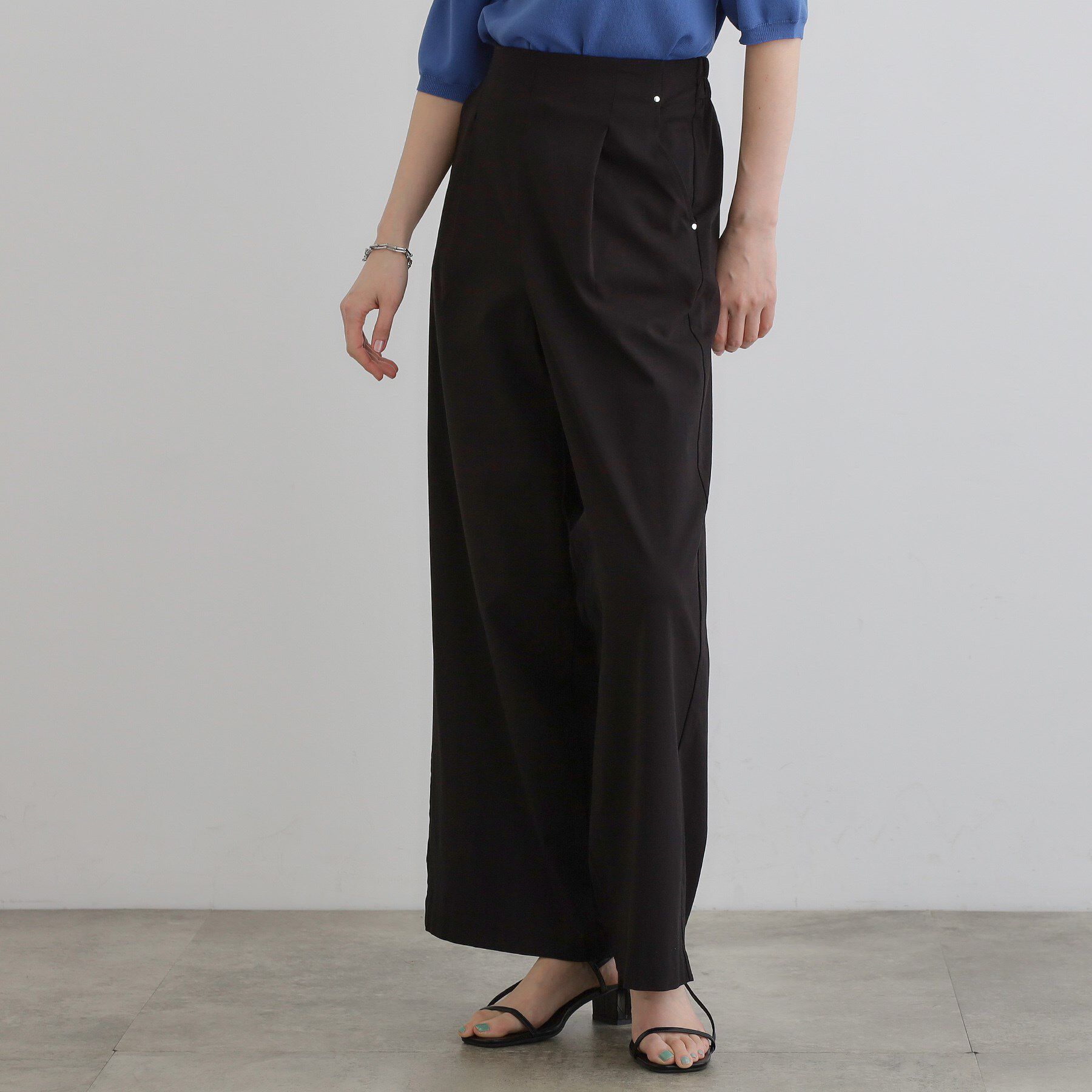 grove「高身長さん向け＋10cm【接触冷感】サマーハイパーストレッチワイドパンツ」|その他|