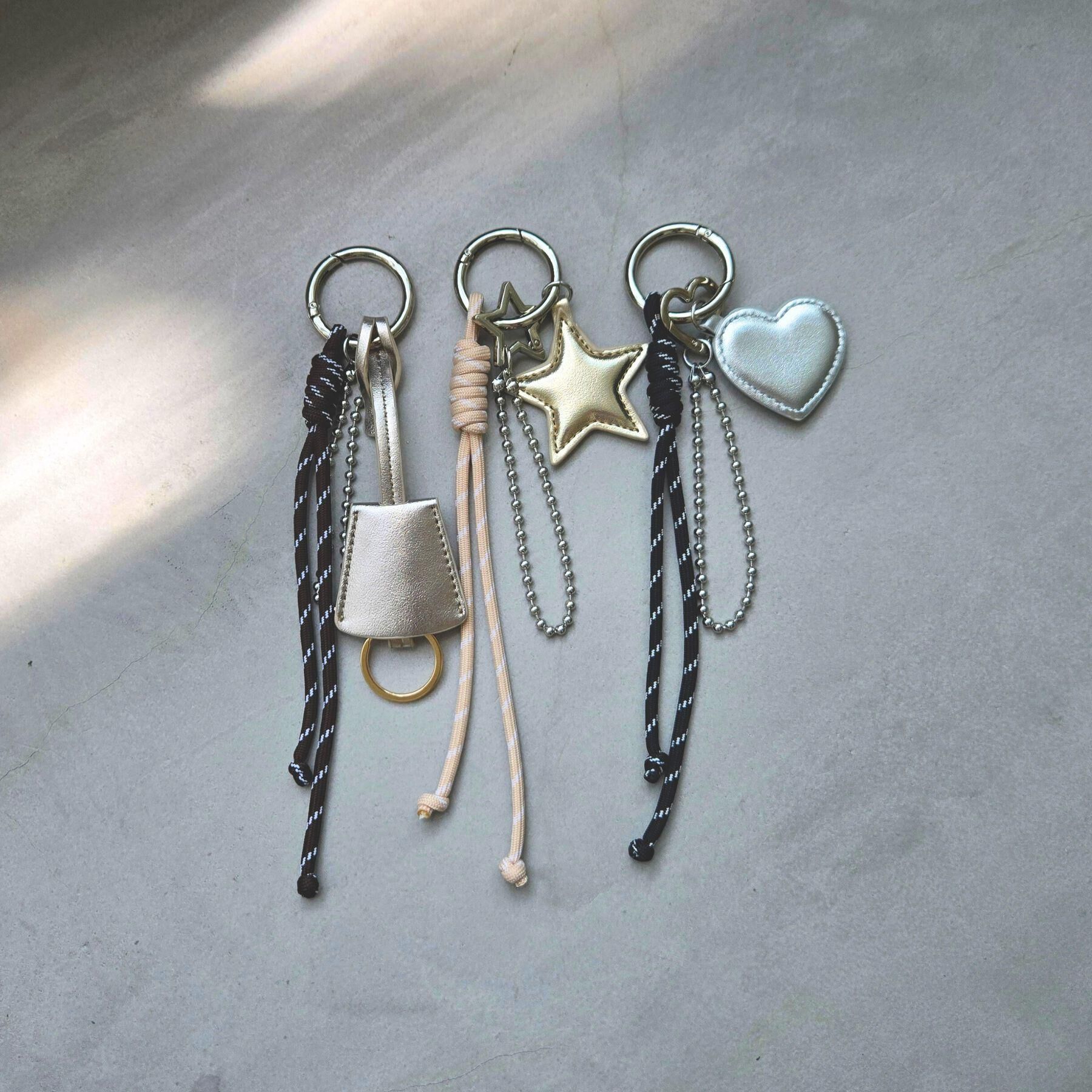 grove「アソートモチーフパラコードバッグチャーム」|キーケース|